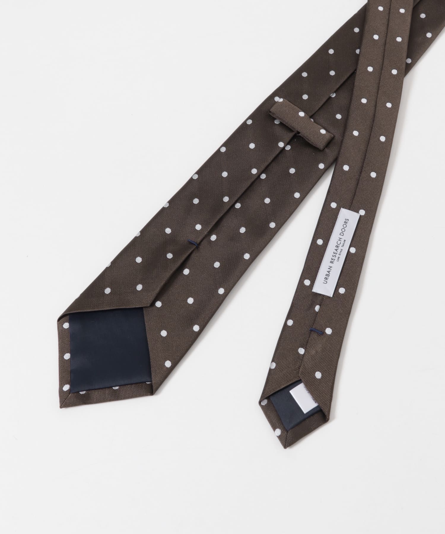 LIFE STYLE TAILOR　26SS国内タイドット2 03BROWN -