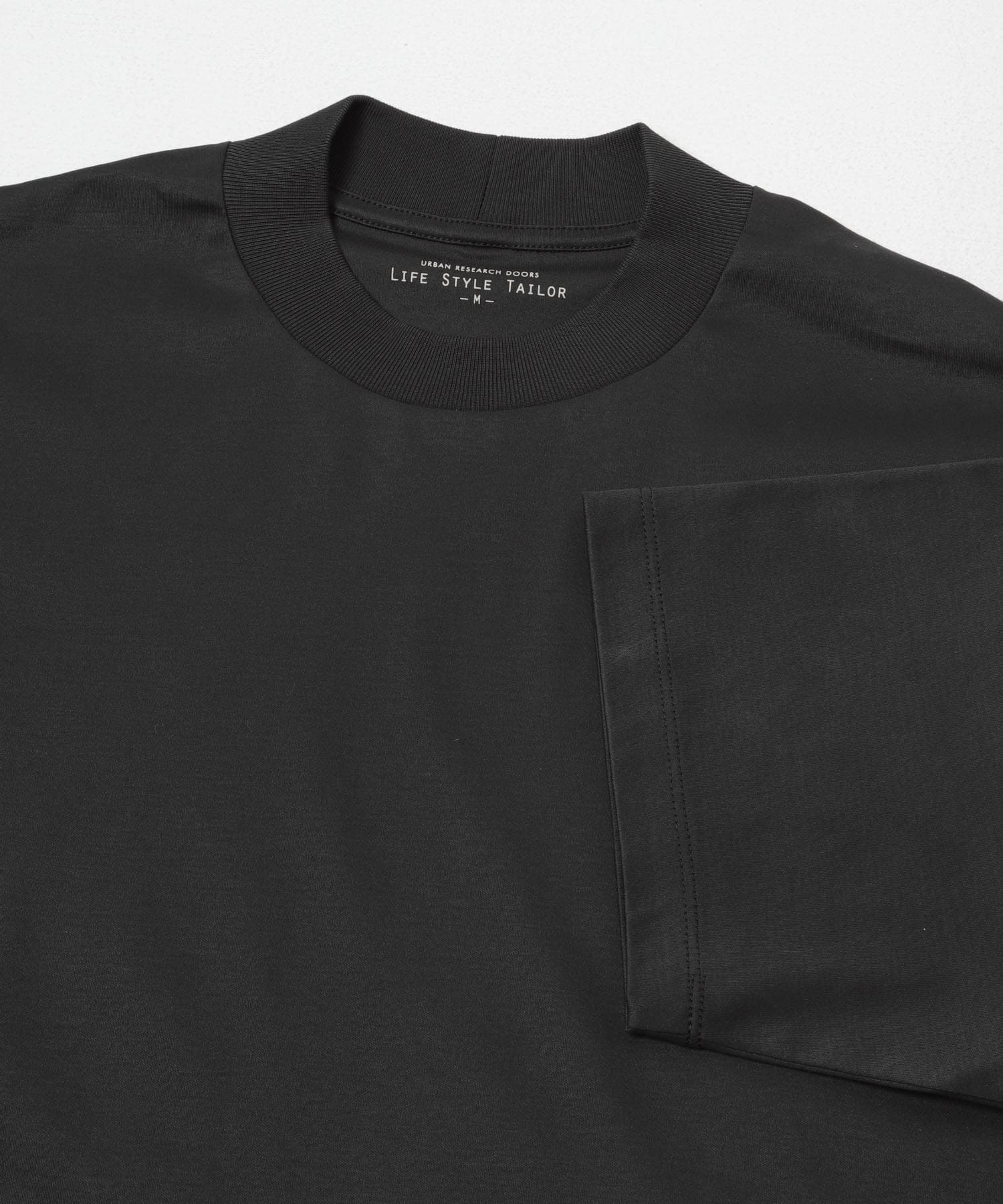 『UR TECH』LIFE STYLE TAILOR　サマシェア ドレスTシャツ CHARCOAL M