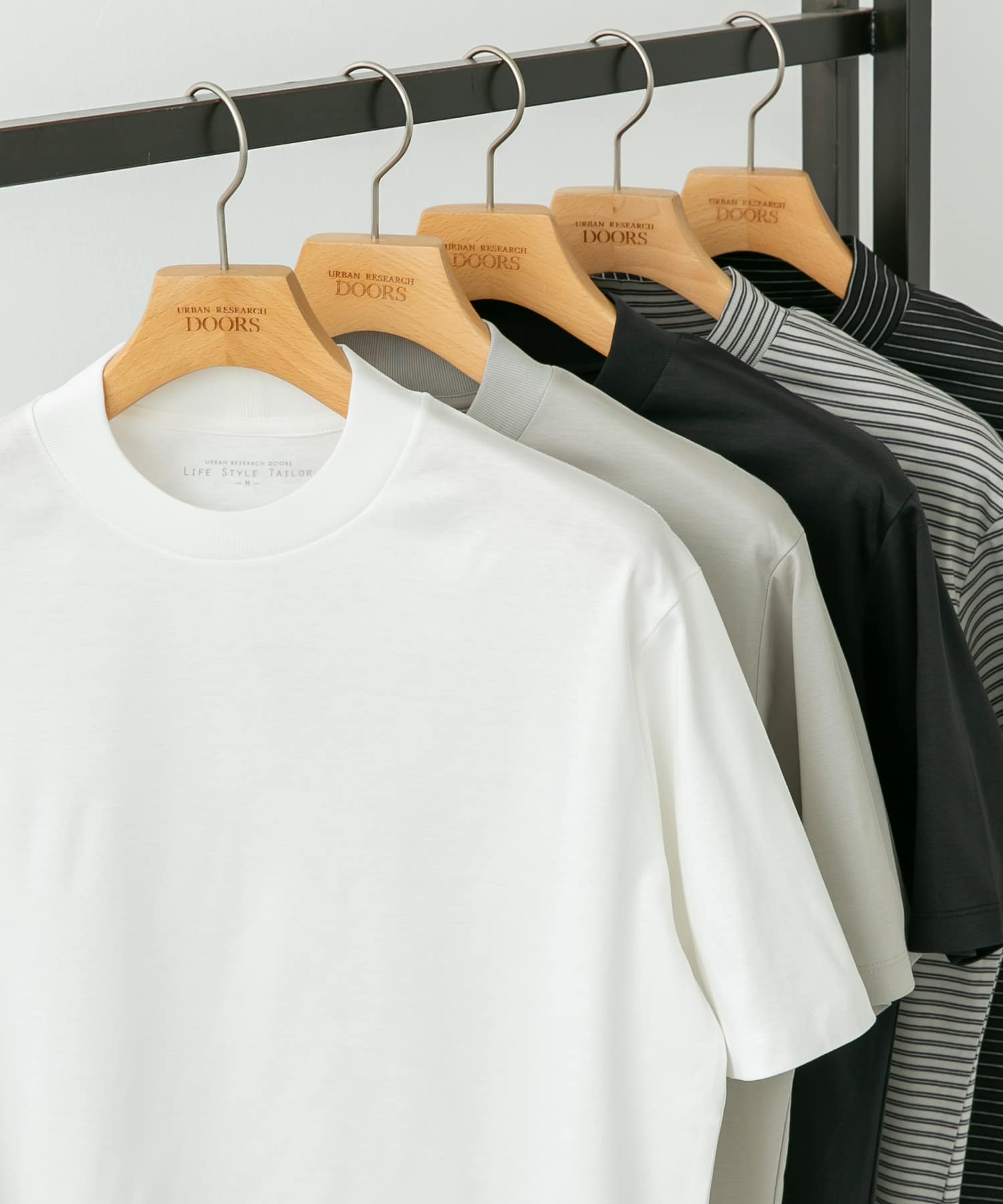 『UR TECH』LIFE STYLE TAILOR　サマシェア ドレスTシャツ WHITE M