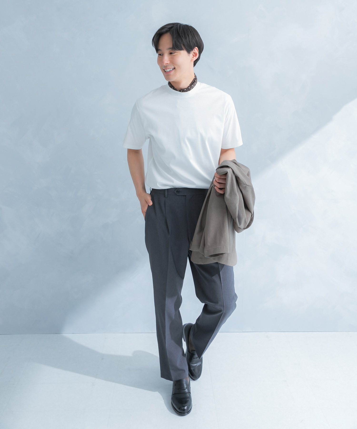身長：180cm サイズ：L
