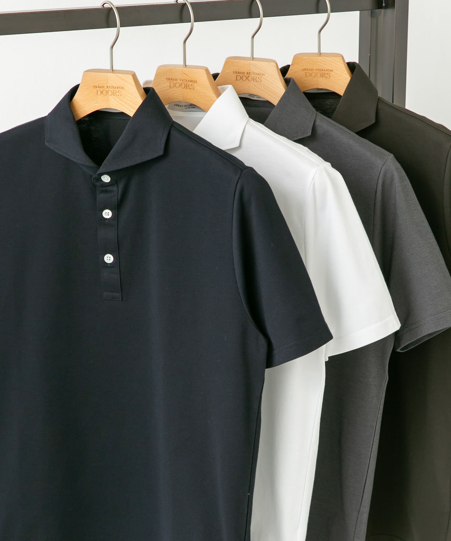 LIFE STYLE TAILOR 　カッタウェイ半袖プルオーバー