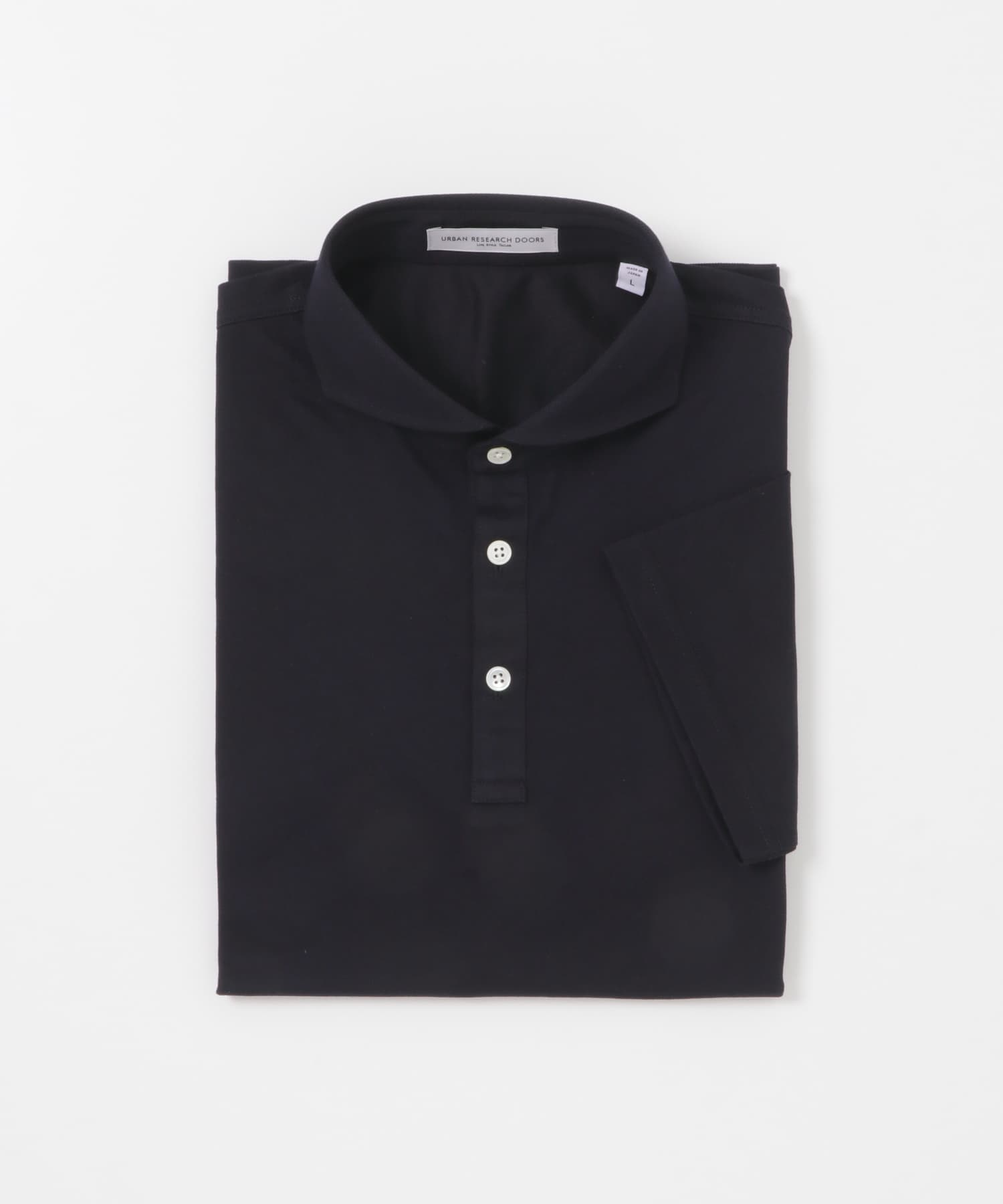 LIFE STYLE TAILOR 　カッタウェイ半袖プルオーバー