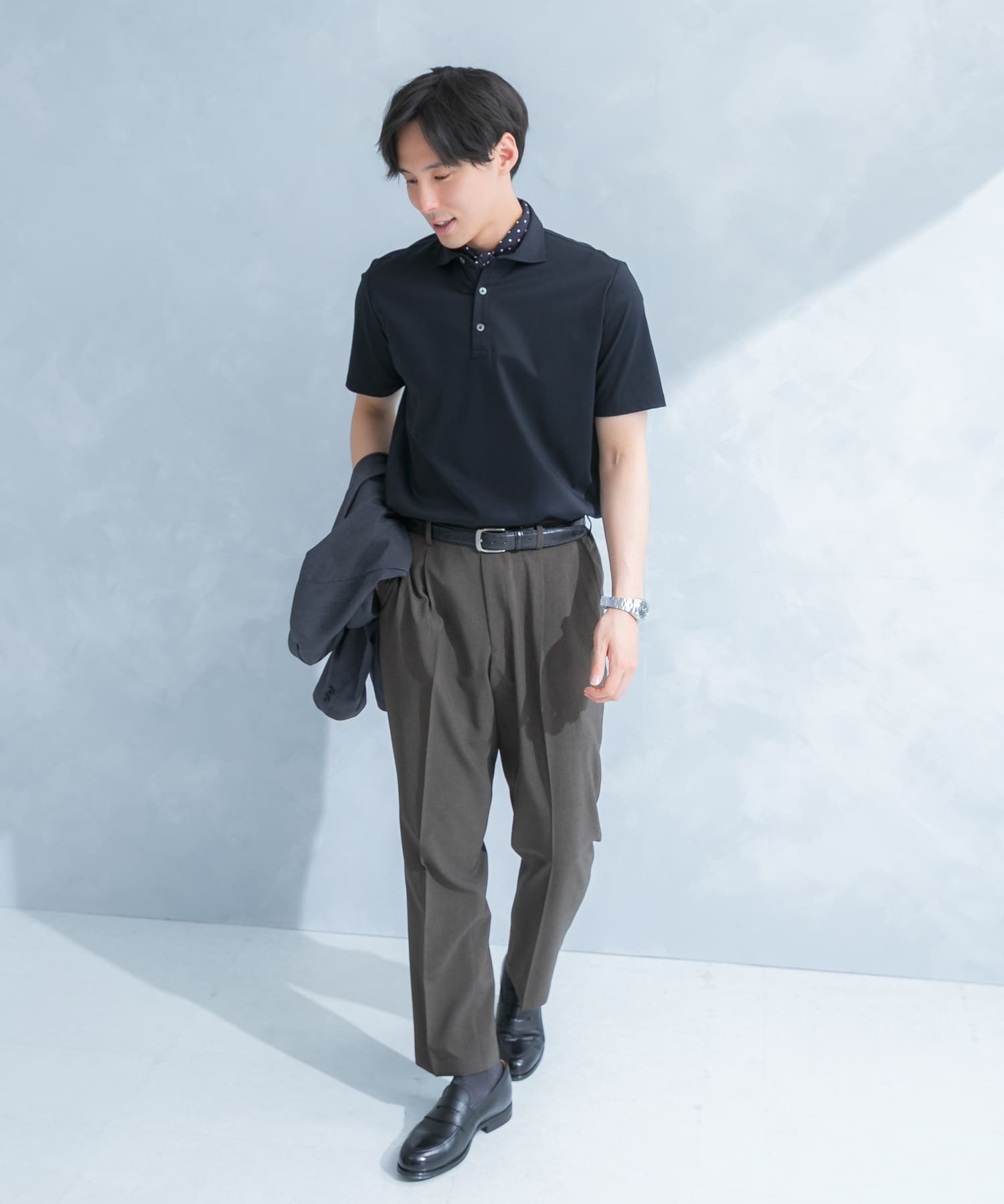 身長：180cm サイズ：L