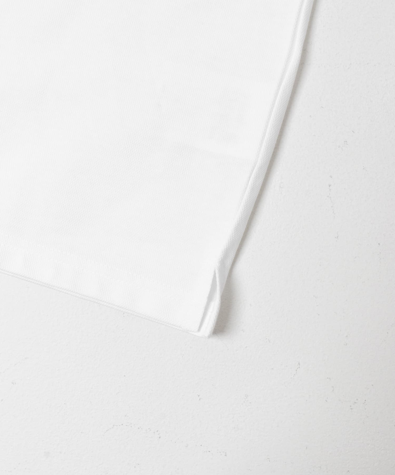 LIFE STYLE TAILOR 　ボタンダウン半袖プルオーバー WHITE M