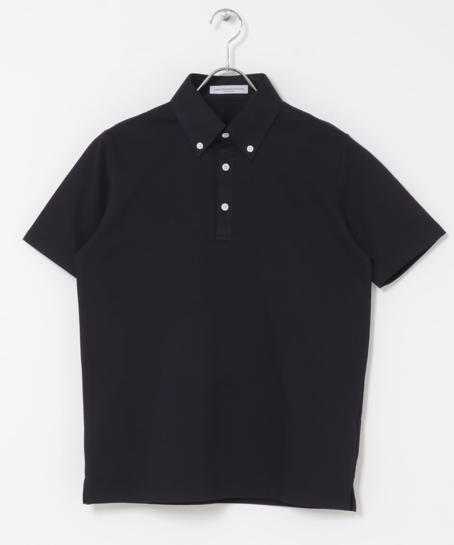 LIFE STYLE TAILOR 　ボタンダウン半袖プルオーバー NAVY M
