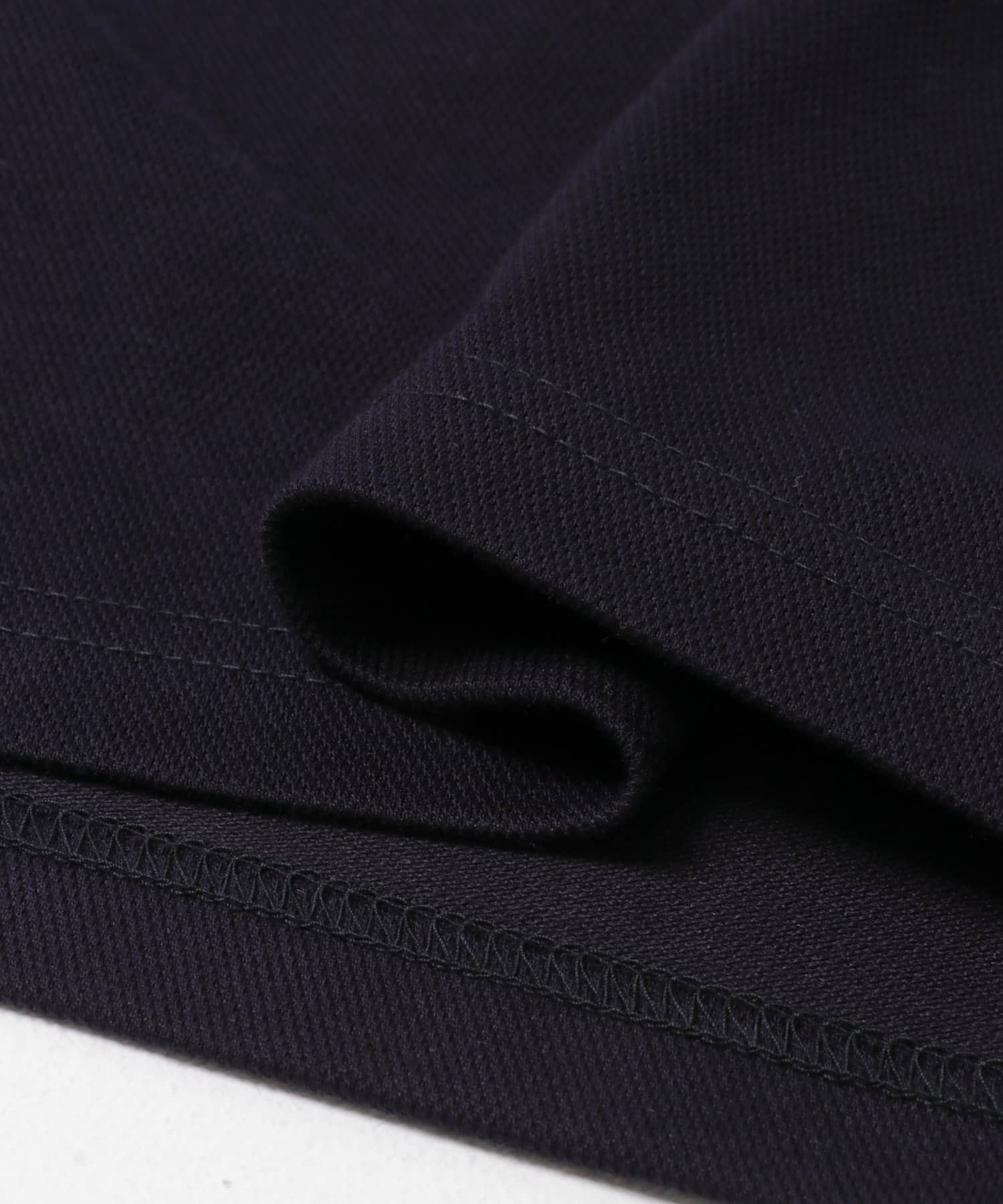 LIFE STYLE TAILOR 　ボタンダウン半袖プルオーバー NAVY M