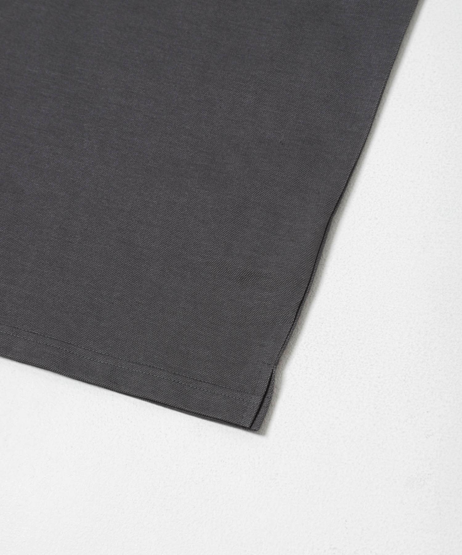 LIFE STYLE TAILOR 　ボタンダウン半袖プルオーバー GRAY M
