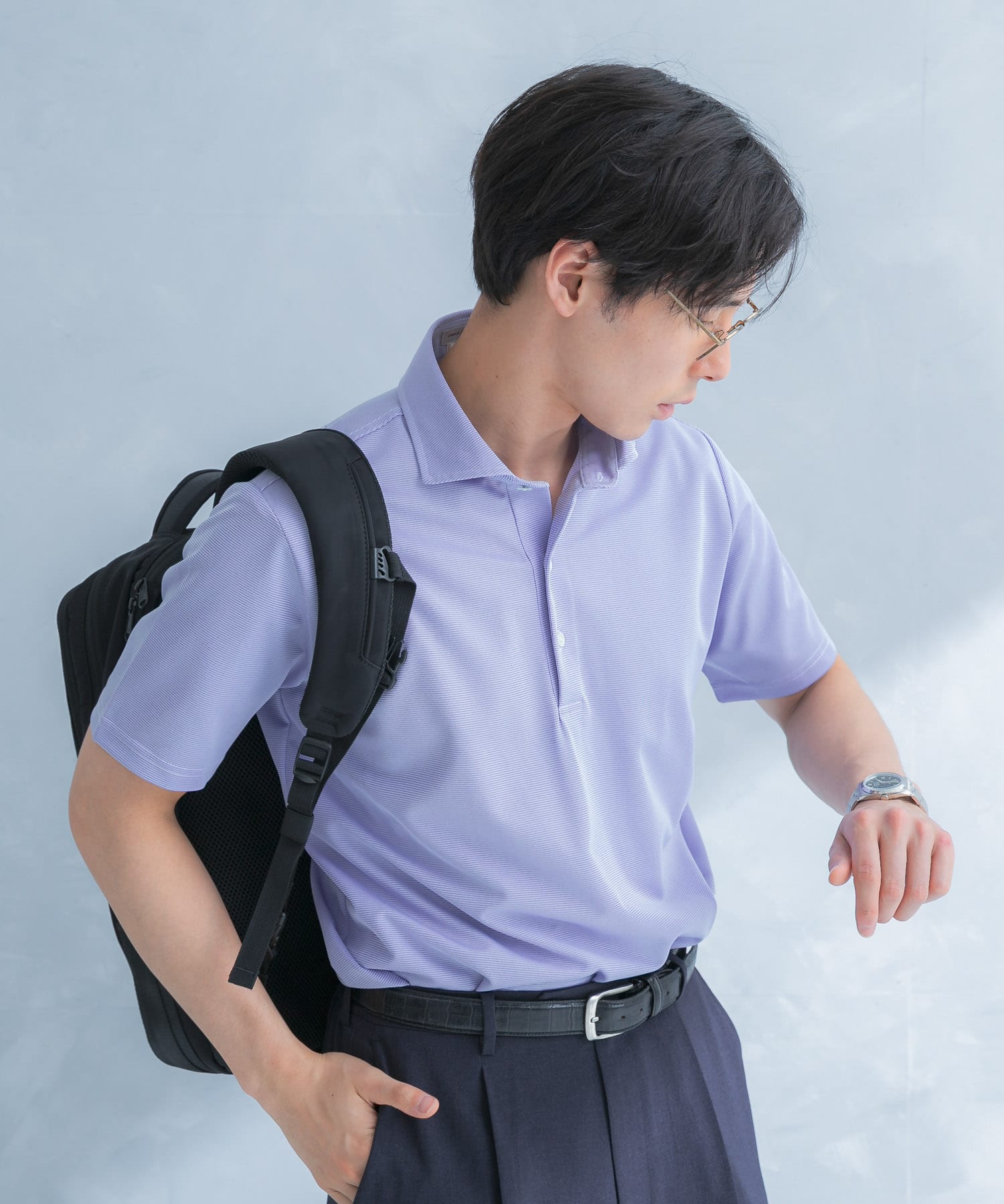 身長：180cm サイズ：L