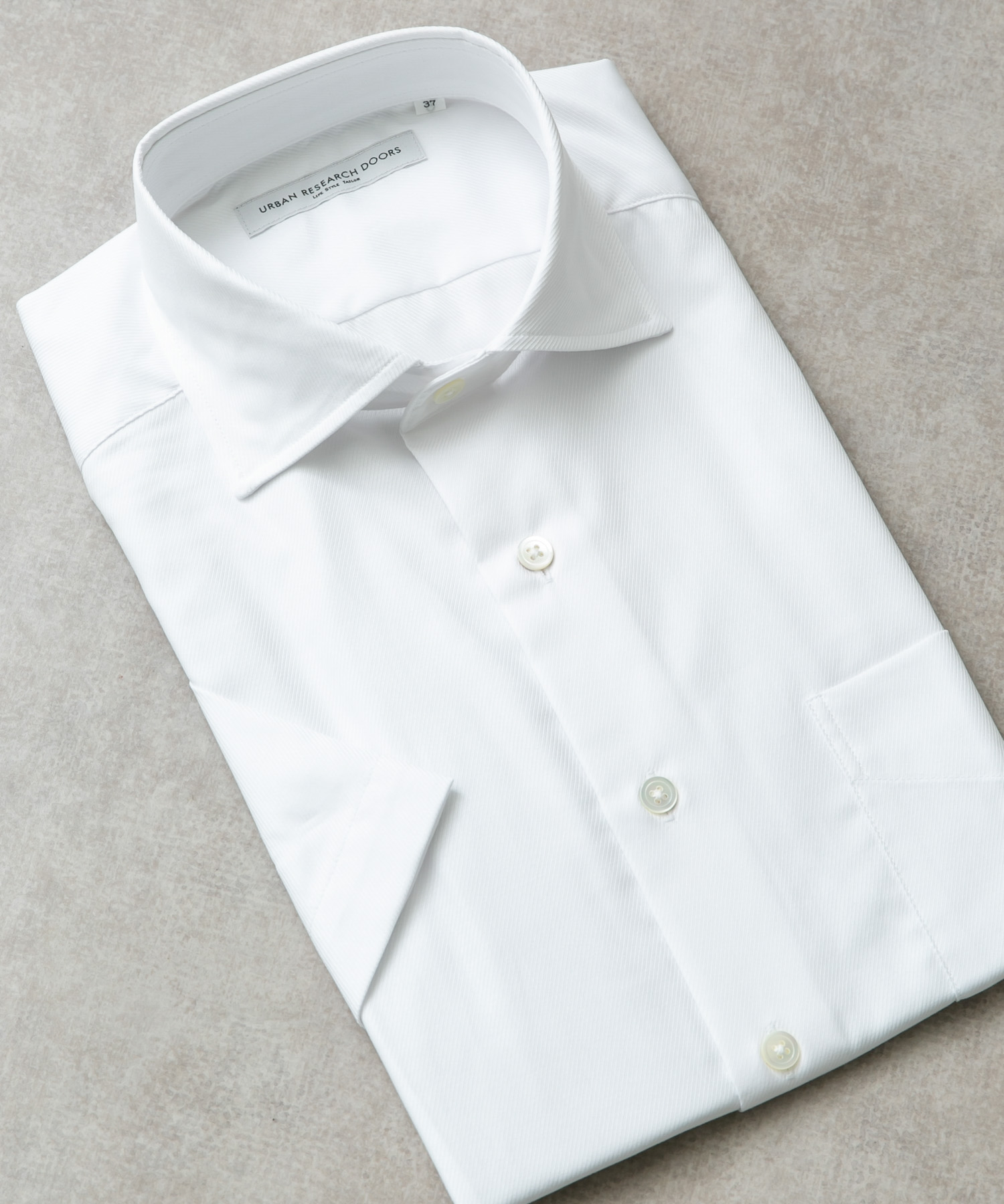 LIFE STYLE TAILOR　セミワイド半袖シャツ