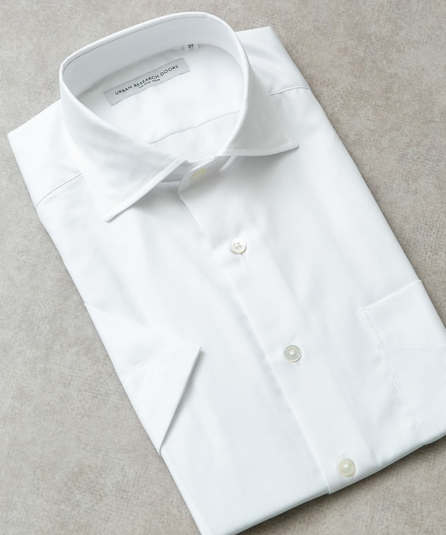 LIFE STYLE TAILOR　セミワイド半袖シャツ