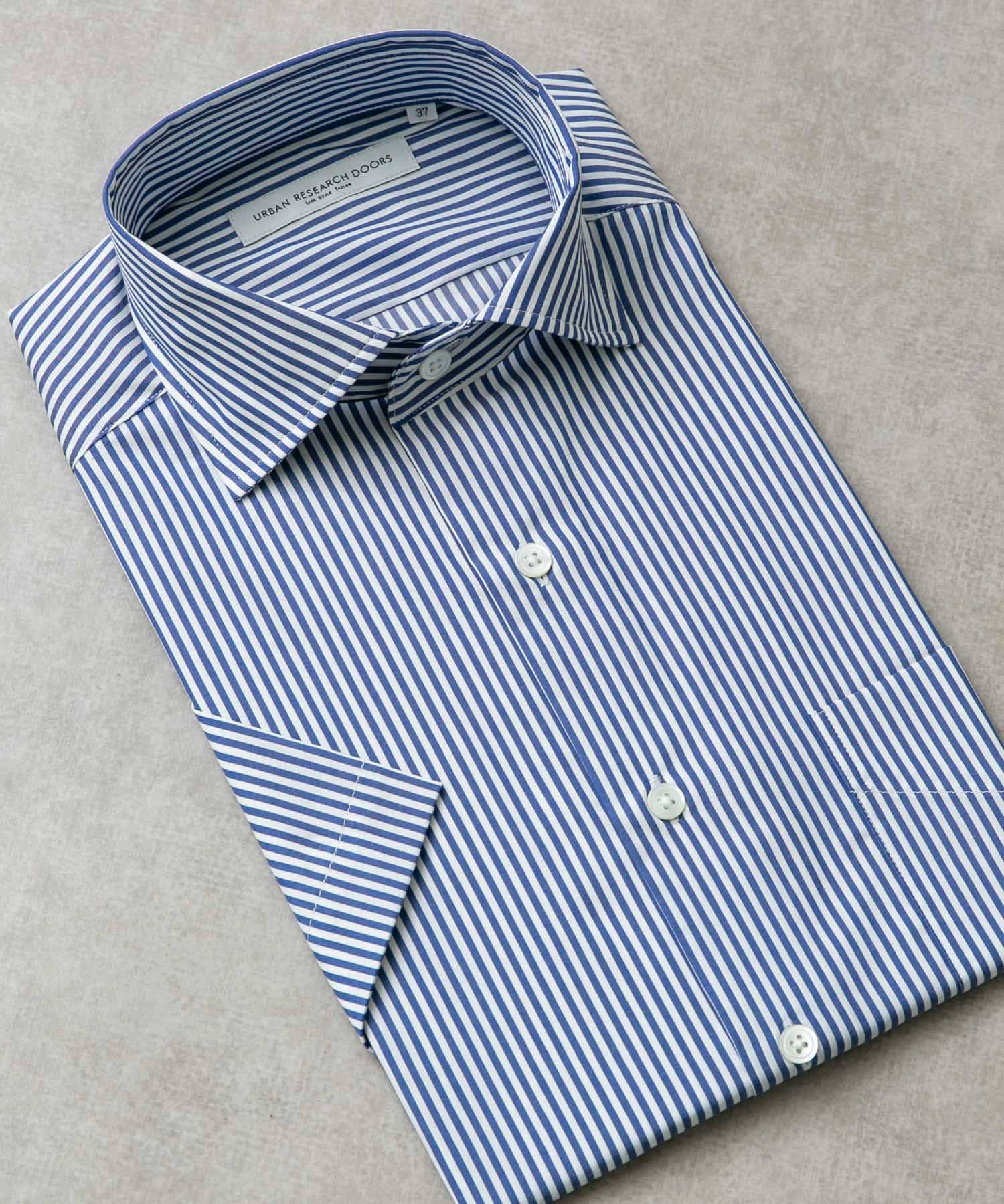 LIFE STYLE TAILOR　セミワイド半袖シャツ