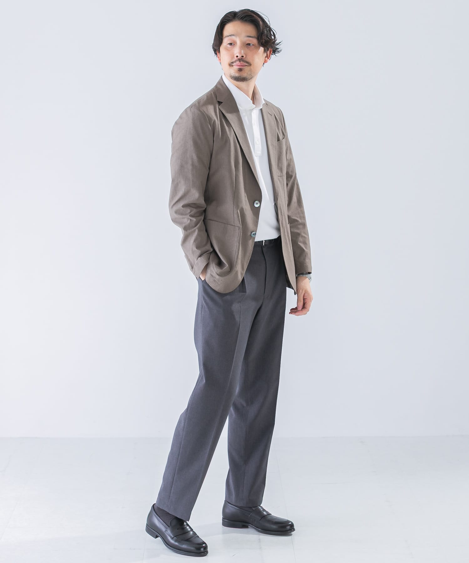 身長：178cm サイズ：L
