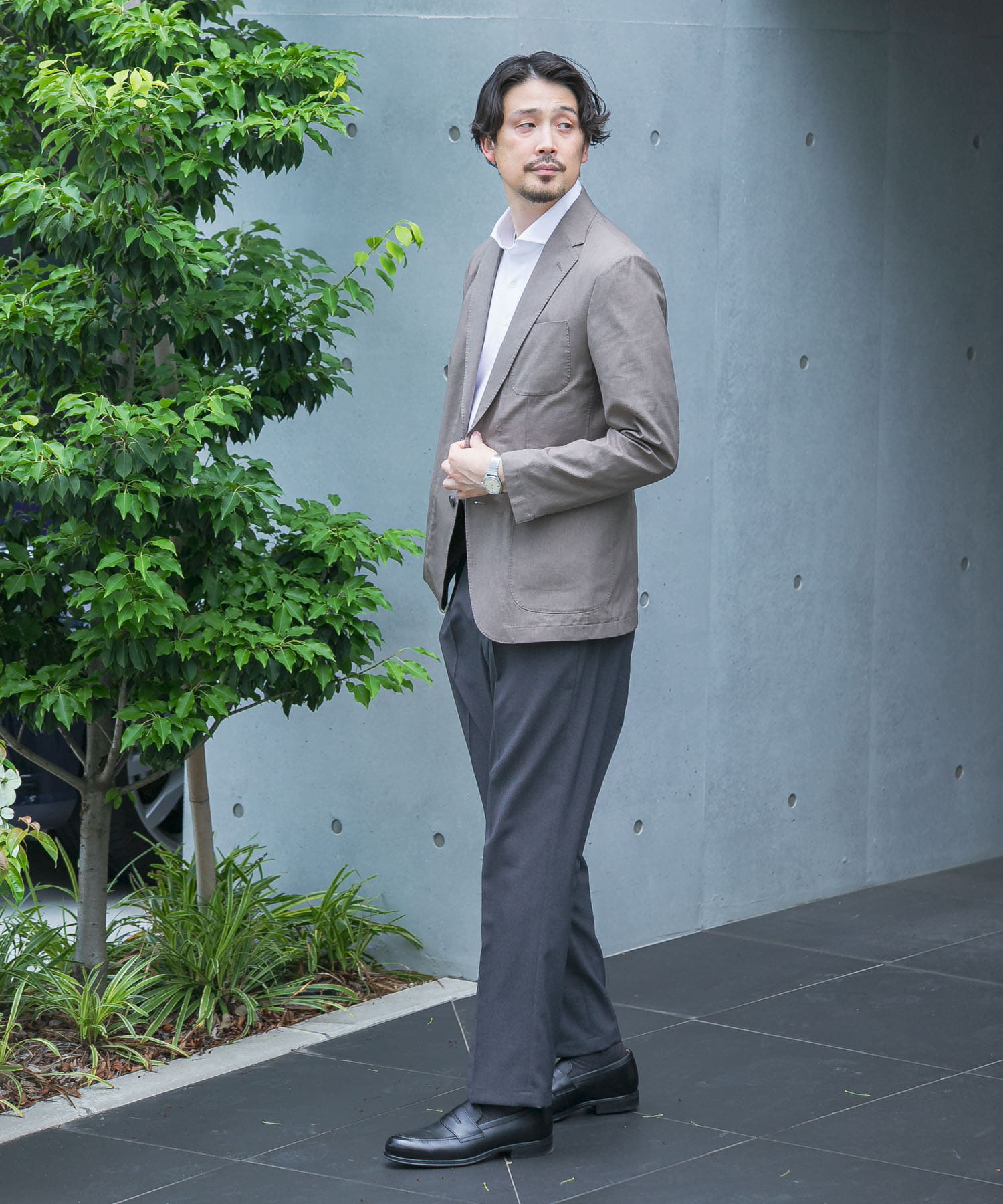 身長：178cm サイズ：L