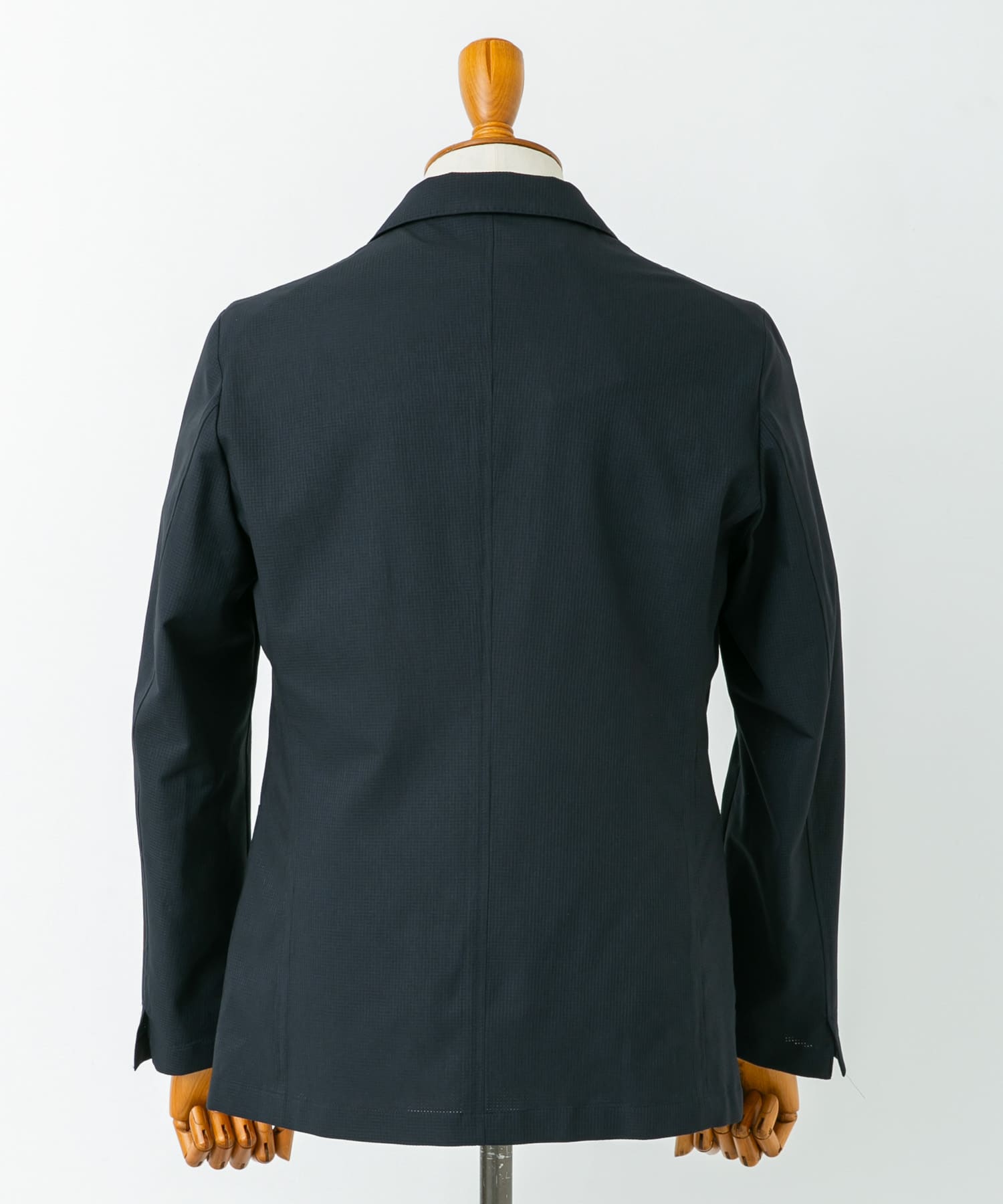 LIFE STYLE TAILOR　ライトメッシュイージージャケット NAVY M