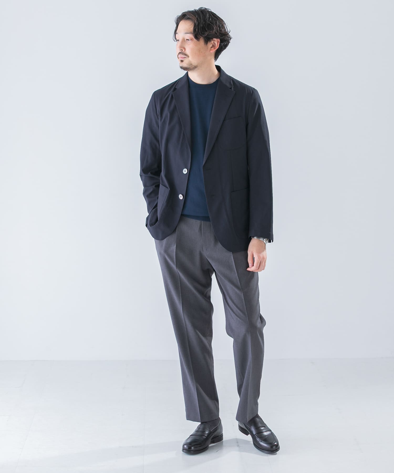 身長：178cm サイズ：L