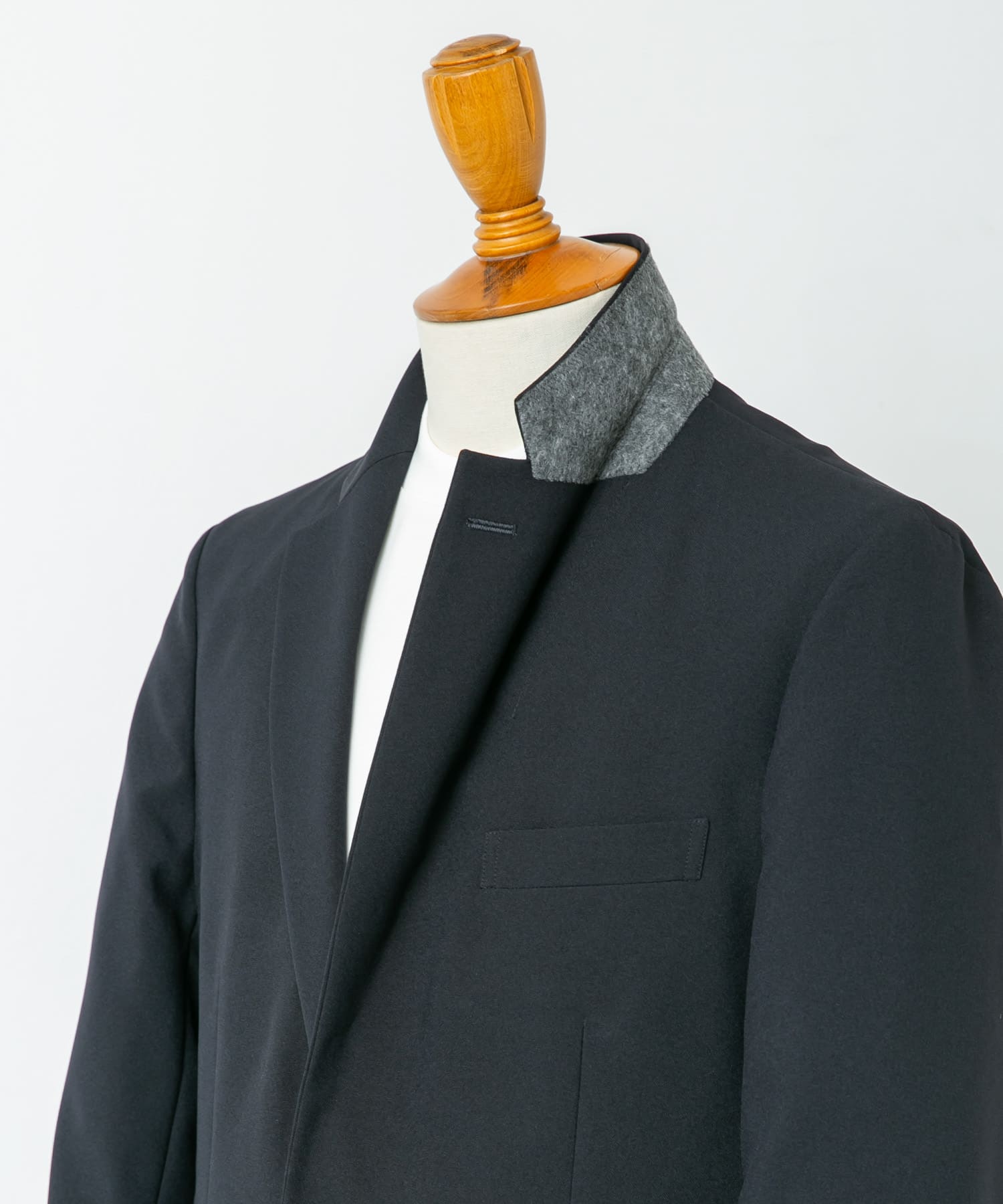 LIFE STYLE TAILOR　ファブリーズジャケット NAVY M