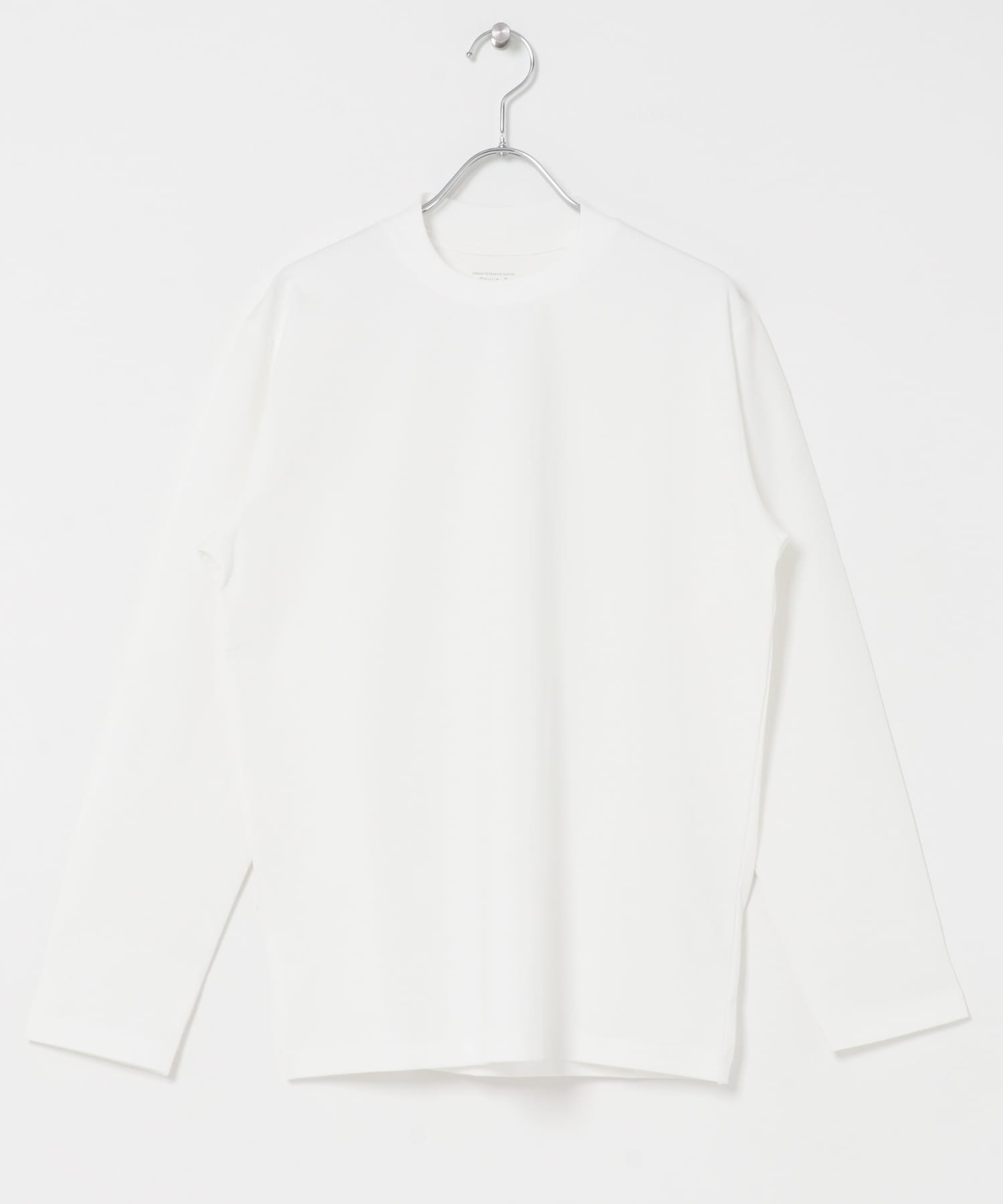 LIFE STYLE TAILOR　ポンチ長袖ドレスTシャツ