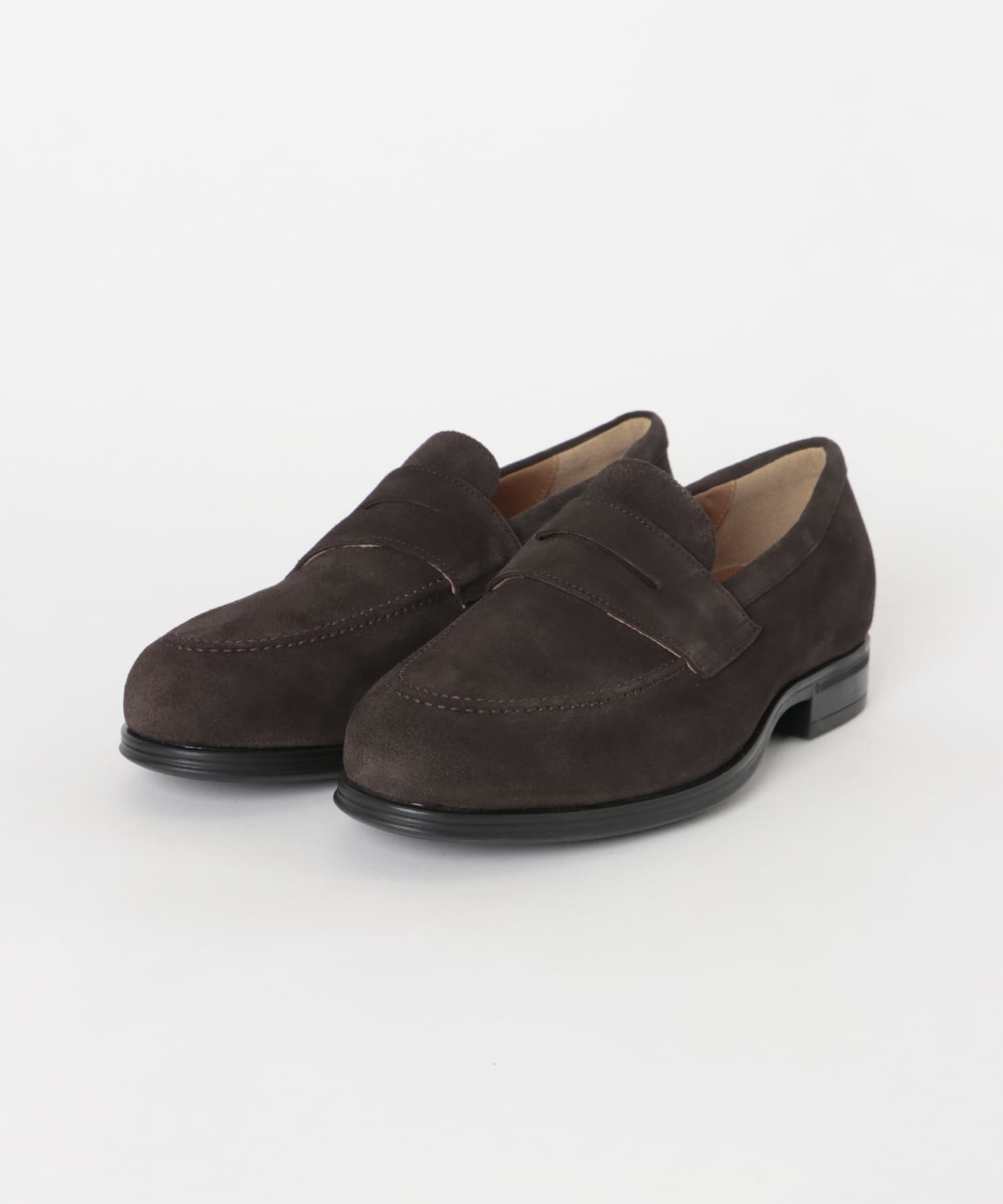 LIFE STYLE TAILOR　マルチスペックスエードコインローファー