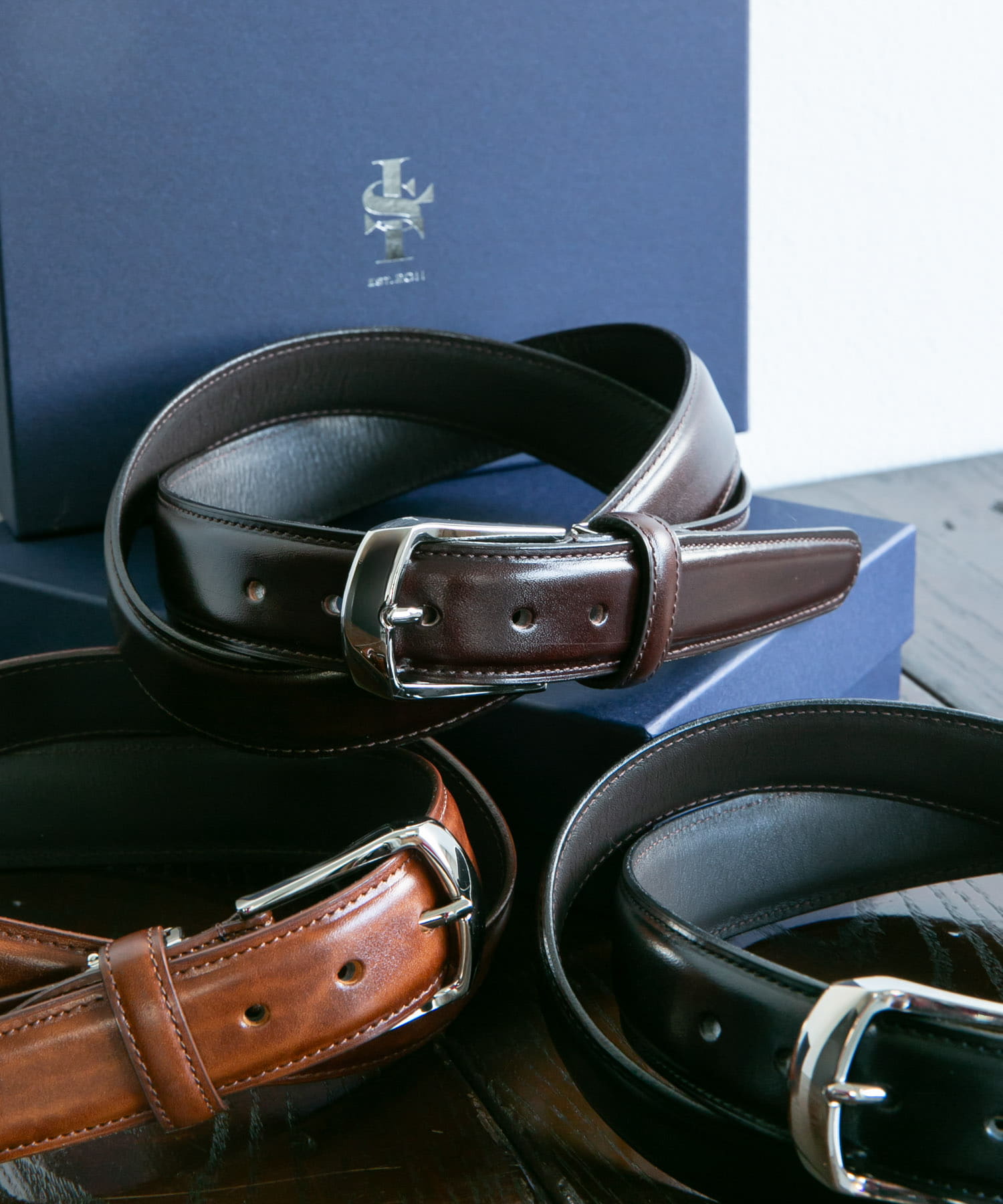 LIFE STYLE TAILOR　ルガードショルダーベルト D-BROWN Free