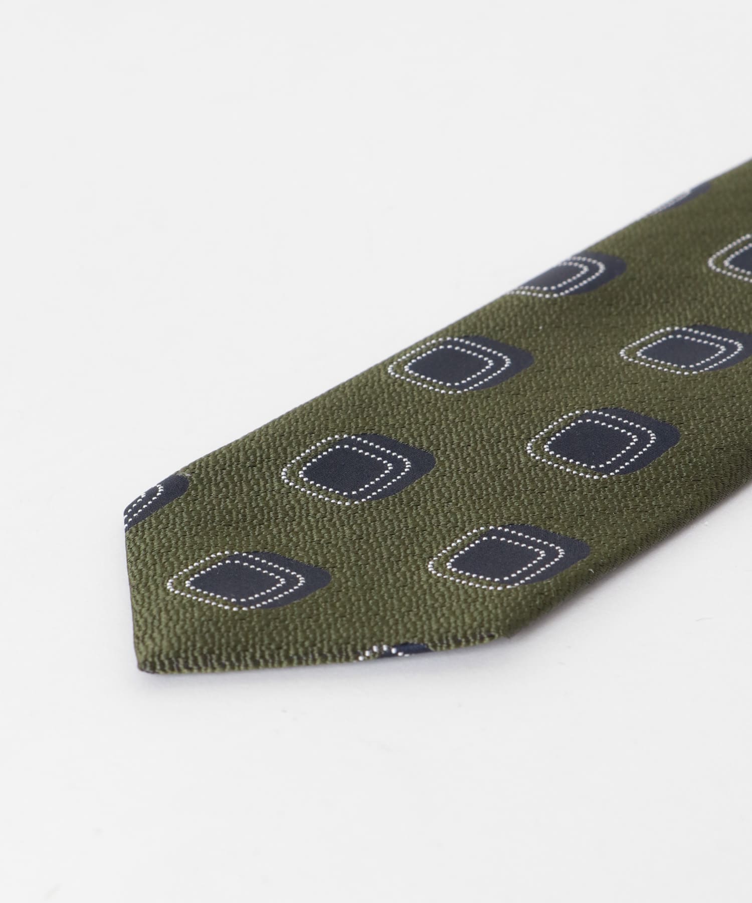 LIFE STYLE TAILOR　26AW国内タイ 小紋3 02GREEN -
