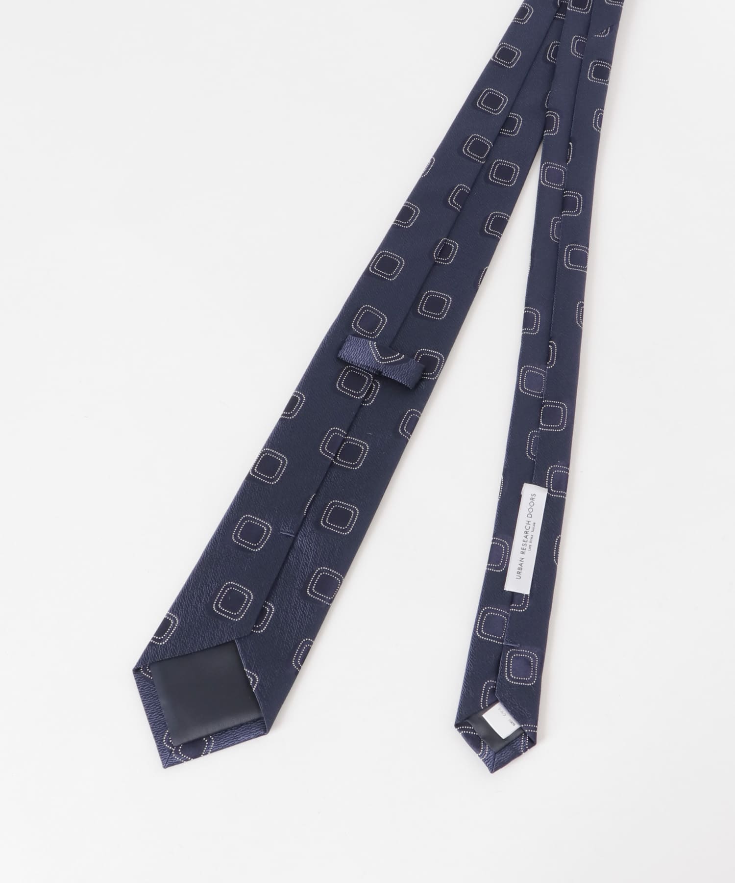 LIFE STYLE TAILOR　26AW国内タイ 小紋3 01NAVY -