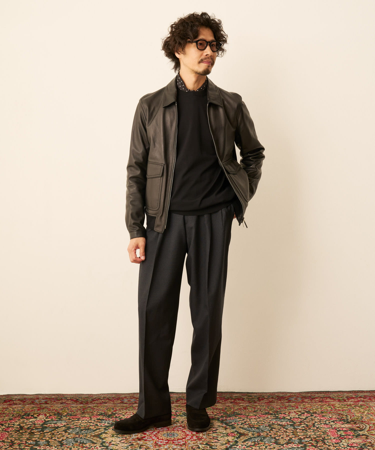 身長：178cm サイズ：48