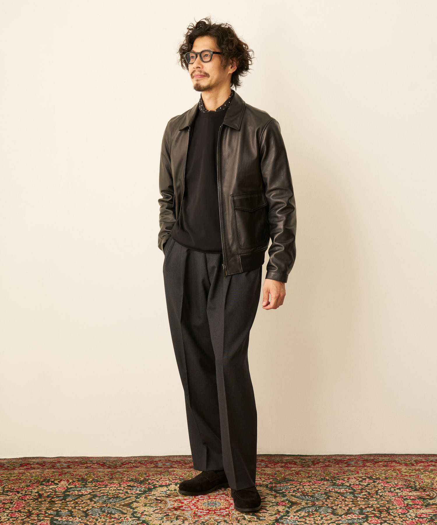 身長：178cm サイズ：48