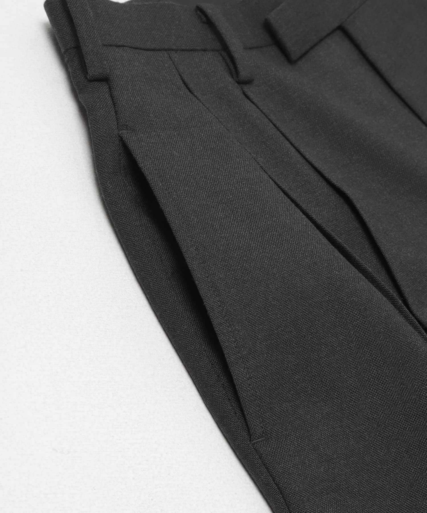 LIFE STYLE TAILOR　REDA アウトタックパンツ CHARCOAL 44