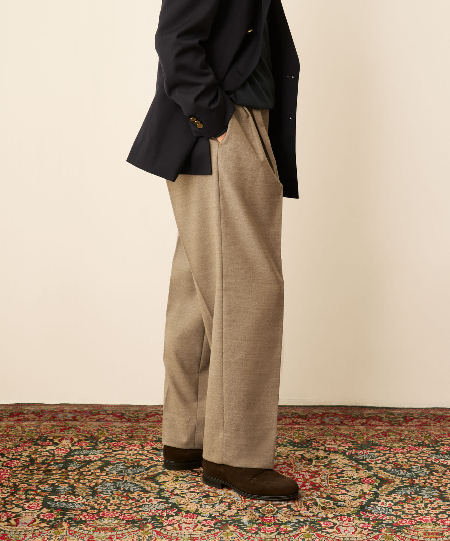 LIFE STYLE TAILOR　REDA アウトタックパンツ