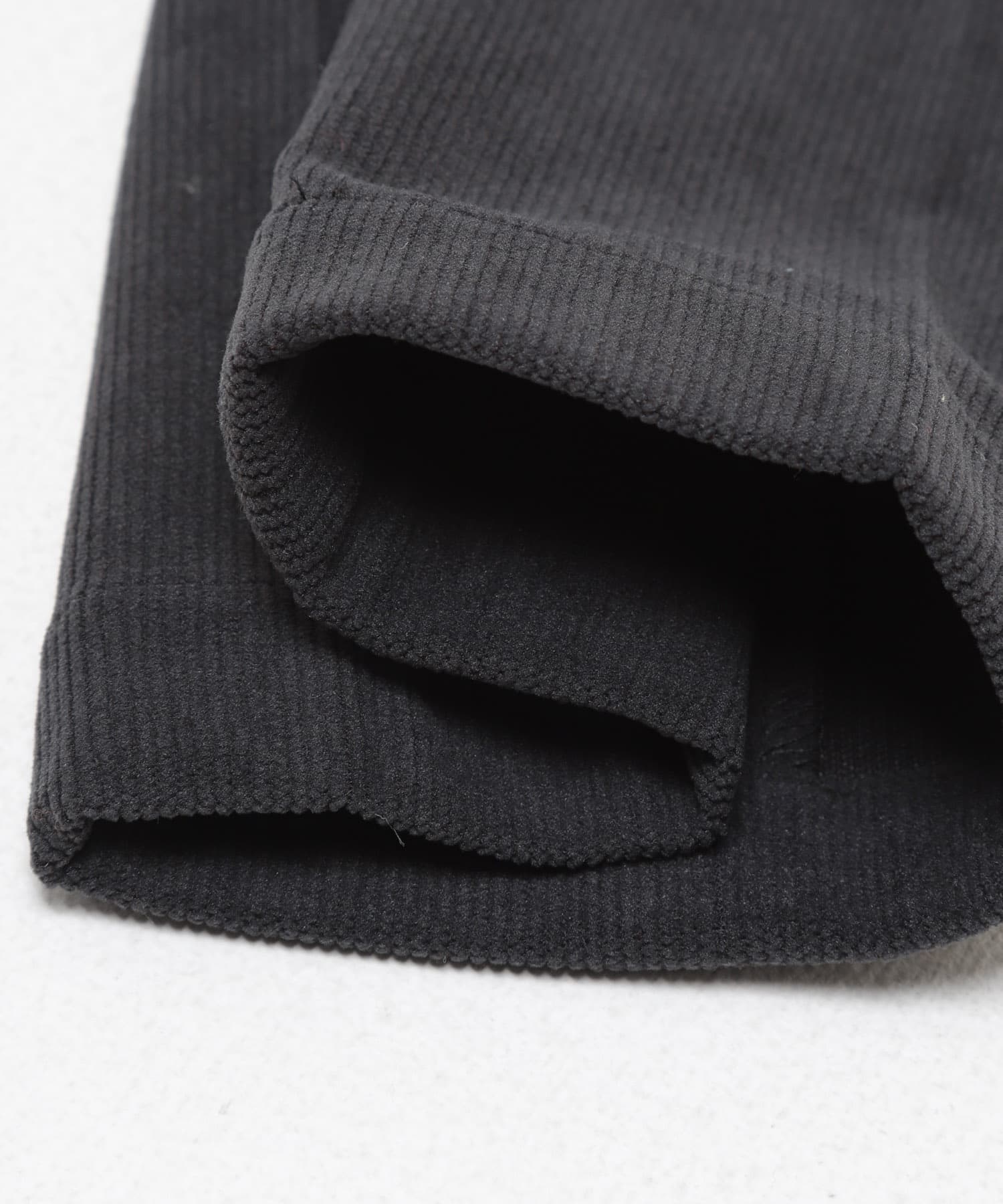 LIFE STYLE TAILOR　コーデュロイコンフォータブルパンツ CHARCOAL S