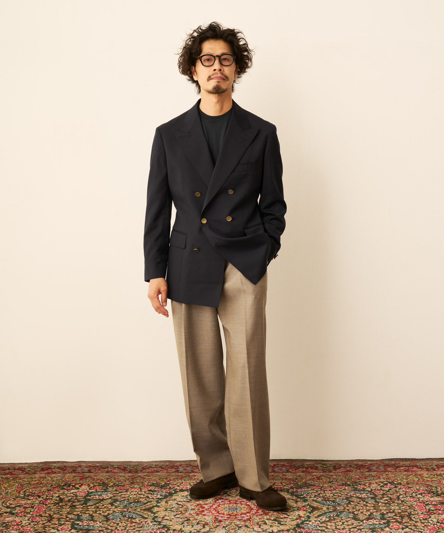 LIFE STYLE TAILOR　REDA ダブルブレザー