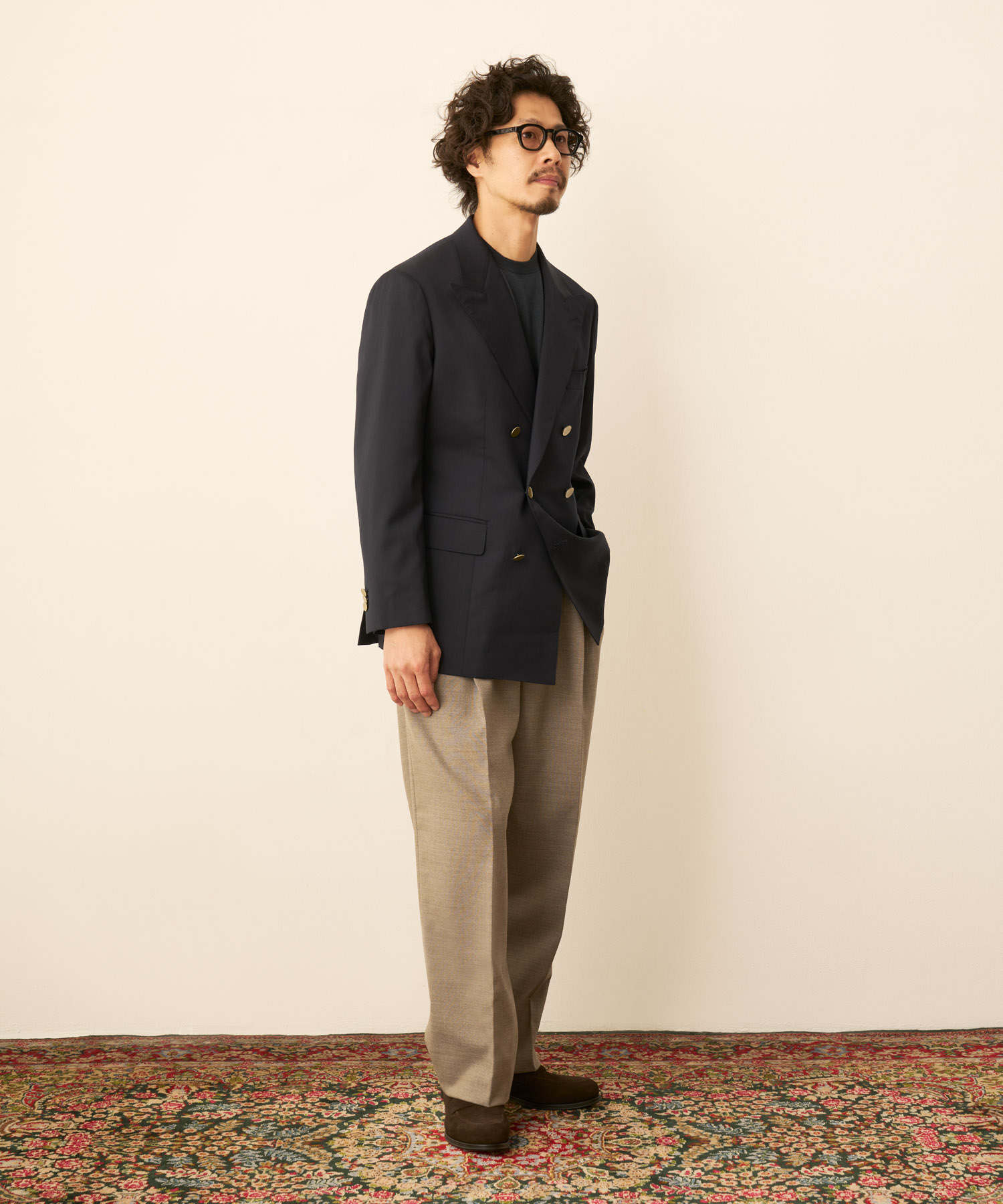 身長：178cm サイズ：48