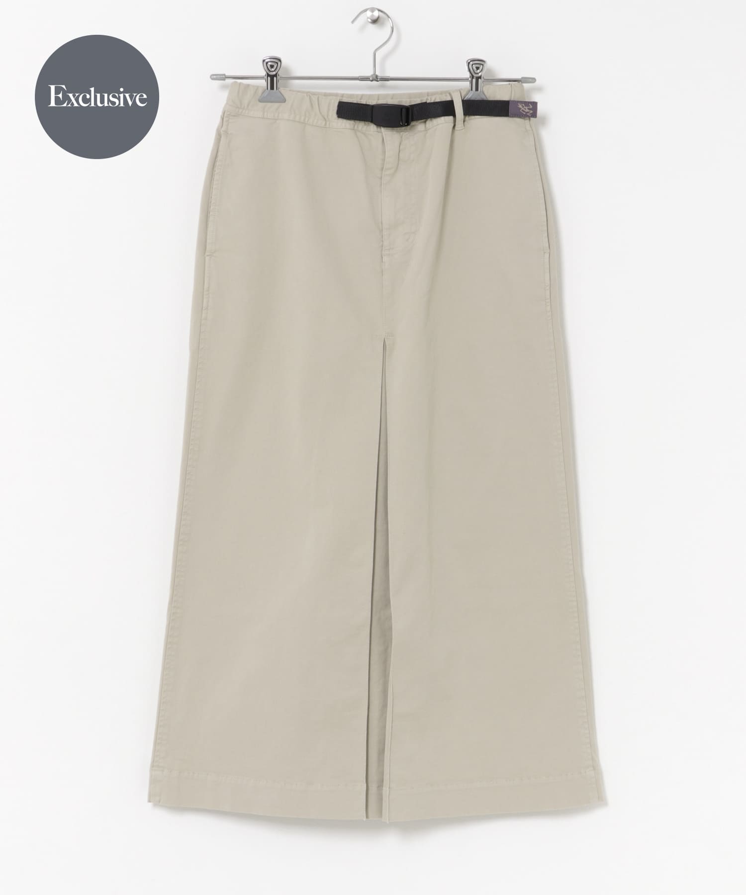『別注』Gramicci for DOORS　ONE BOX PLEATS SKIRT SAND M