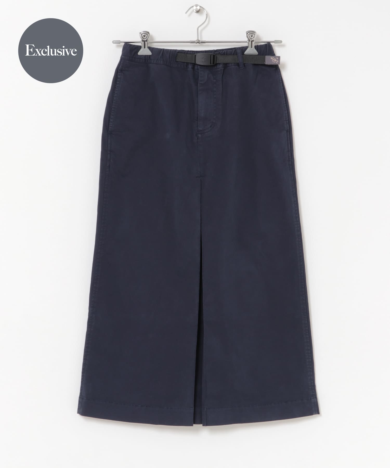 『別注』Gramicci for DOORS　ONE BOX PLEATS SKIRT NAVY M