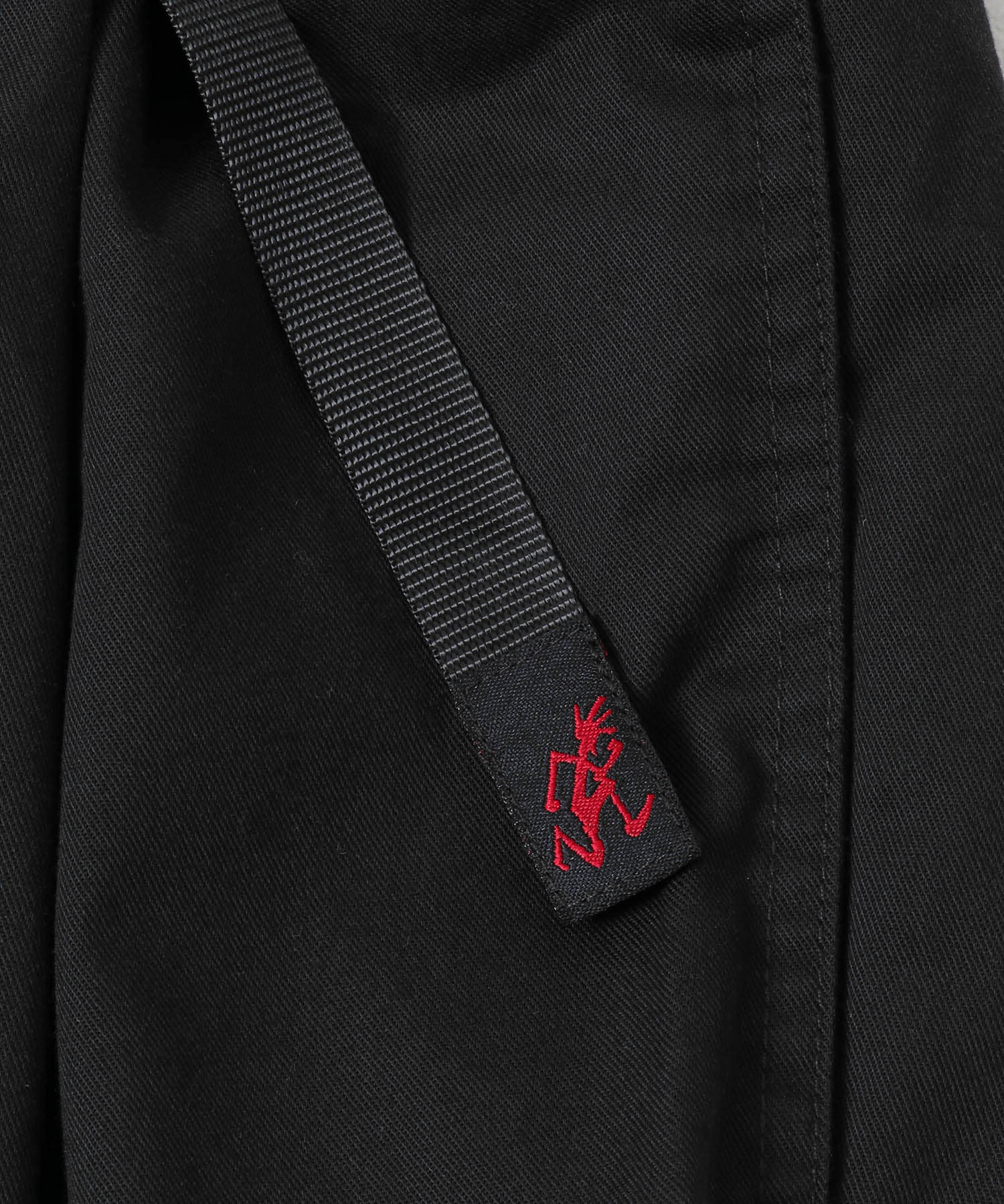 GRAMICCI　T/C TWILL TUCK TAPERED PANTS BLACK S