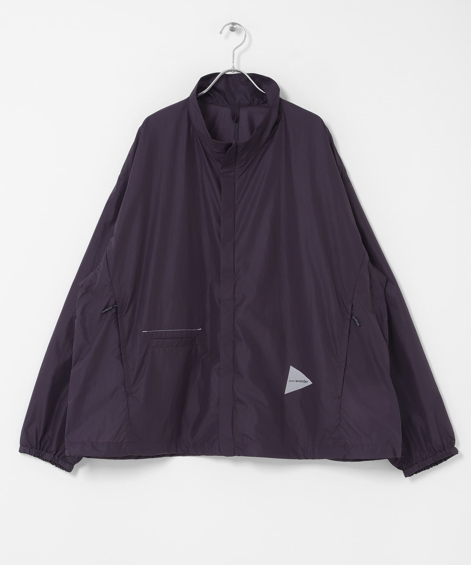 and wander　OVERSIZED RIP JACKET