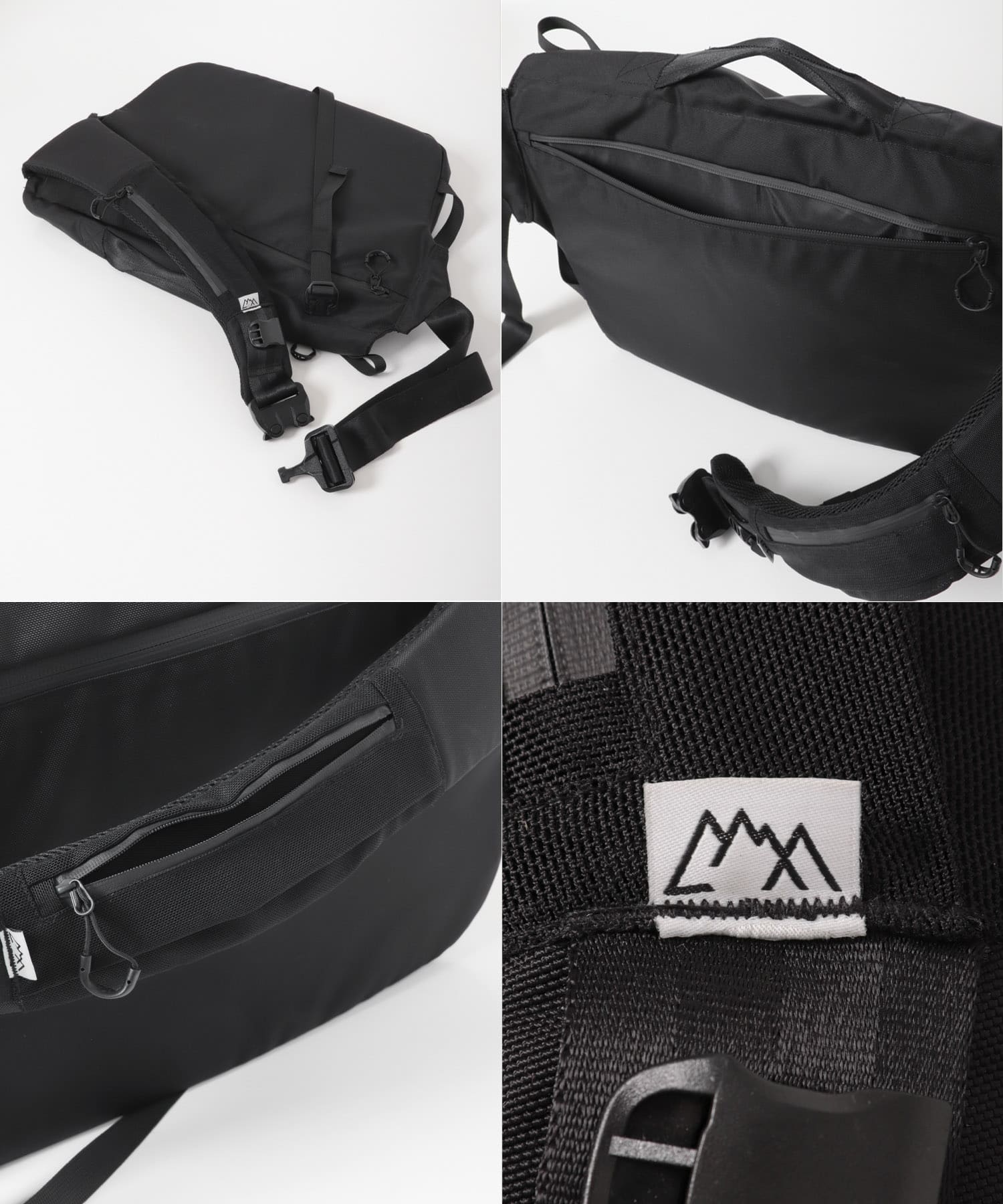 CMF OUTDOOR GARMENT　MESSENGER BAG BALLISTIC BLACK One
