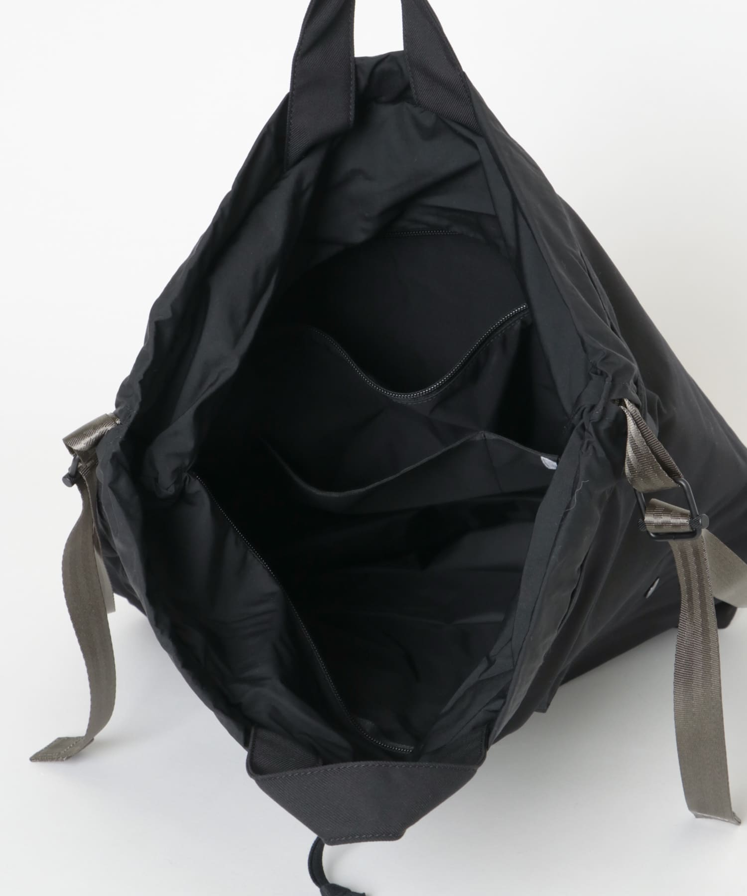 nanamica　Back Pack Black One