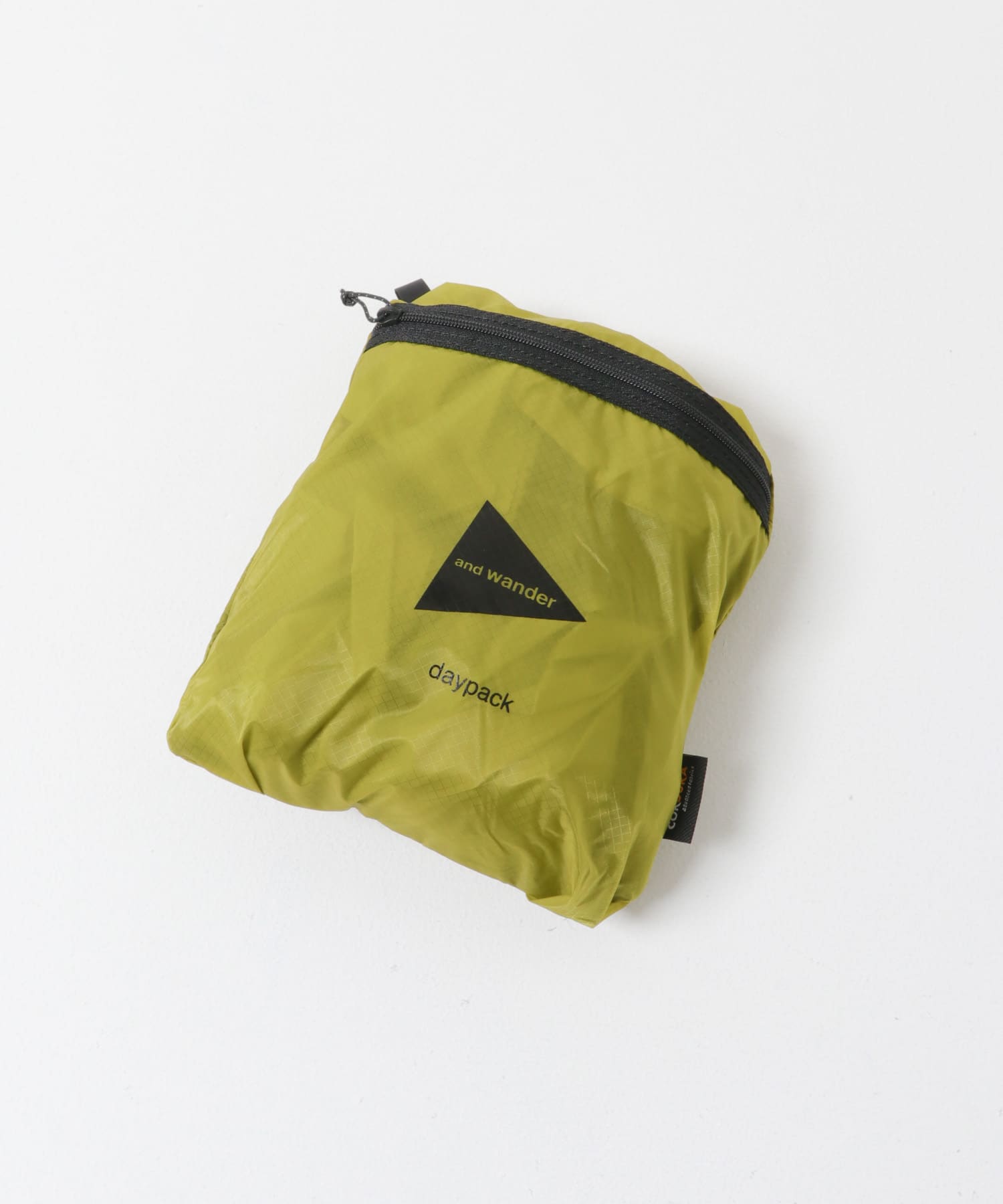 and wander　SIL DAYPACK YELLOW GRN One