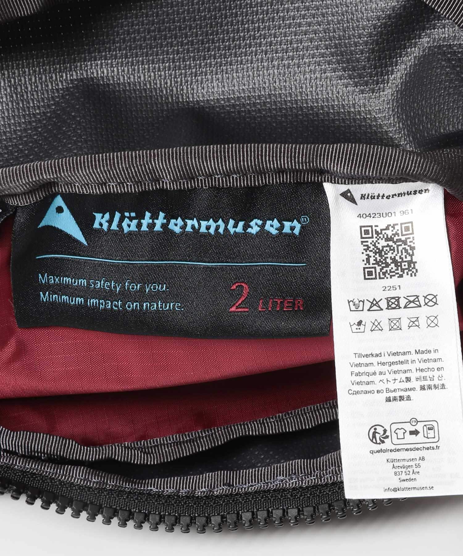 KLATTERMUSEN　ELDNER 2.0 LUMBARPACK 2L RAVEN One