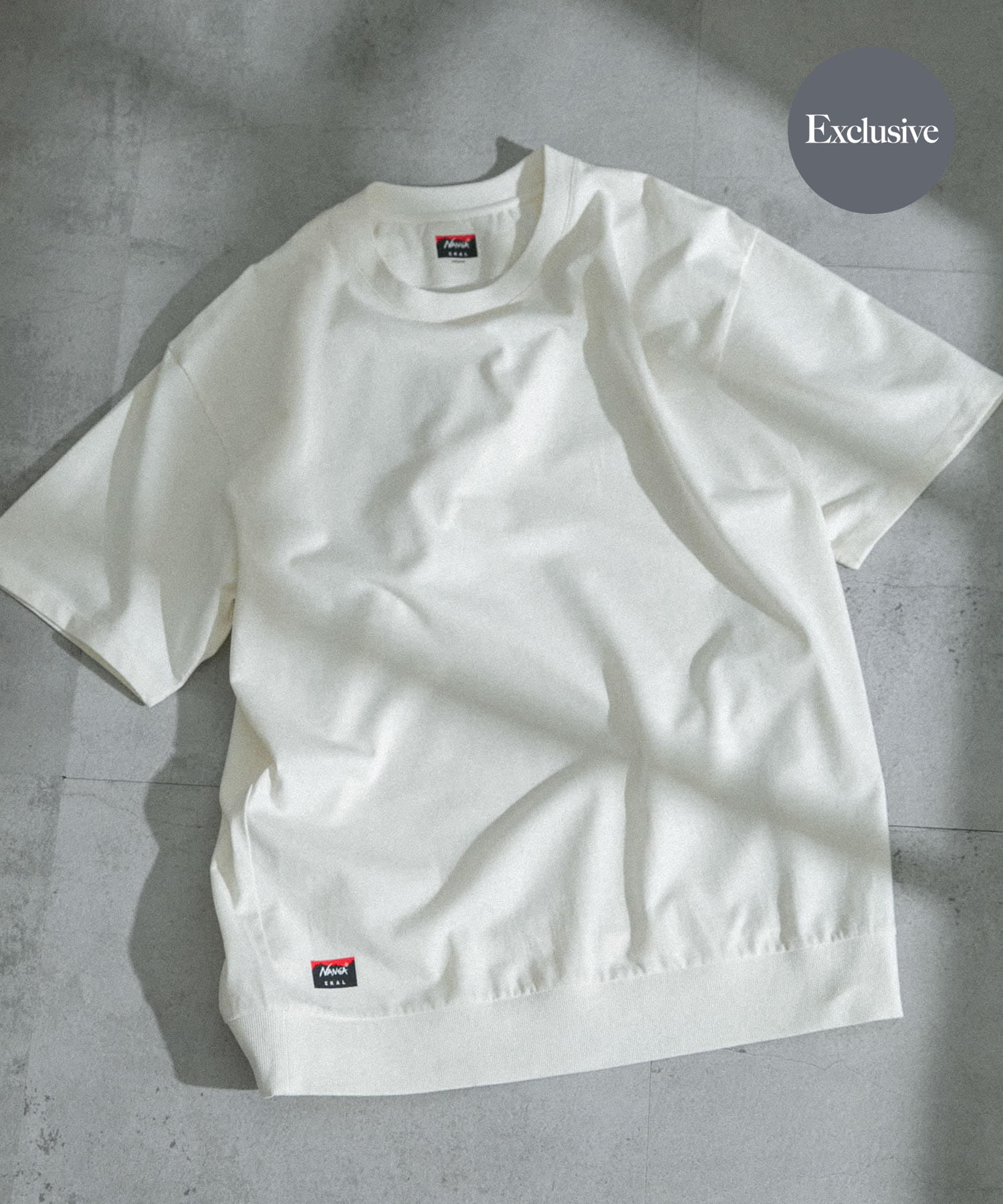 『別注』NANGA×EKAL　ロゴTシャツ