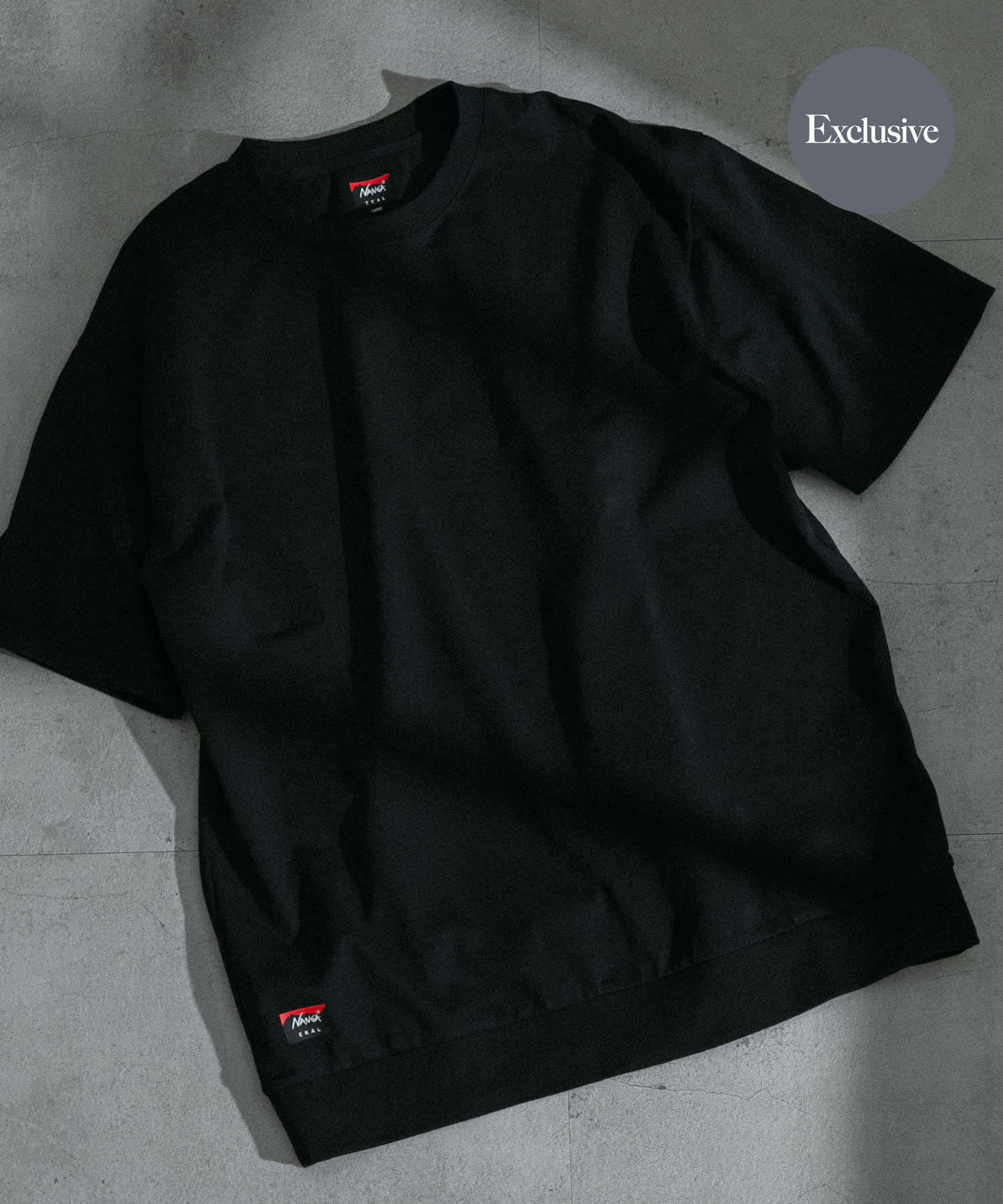 『別注』NANGA×EKAL　ロゴTシャツ