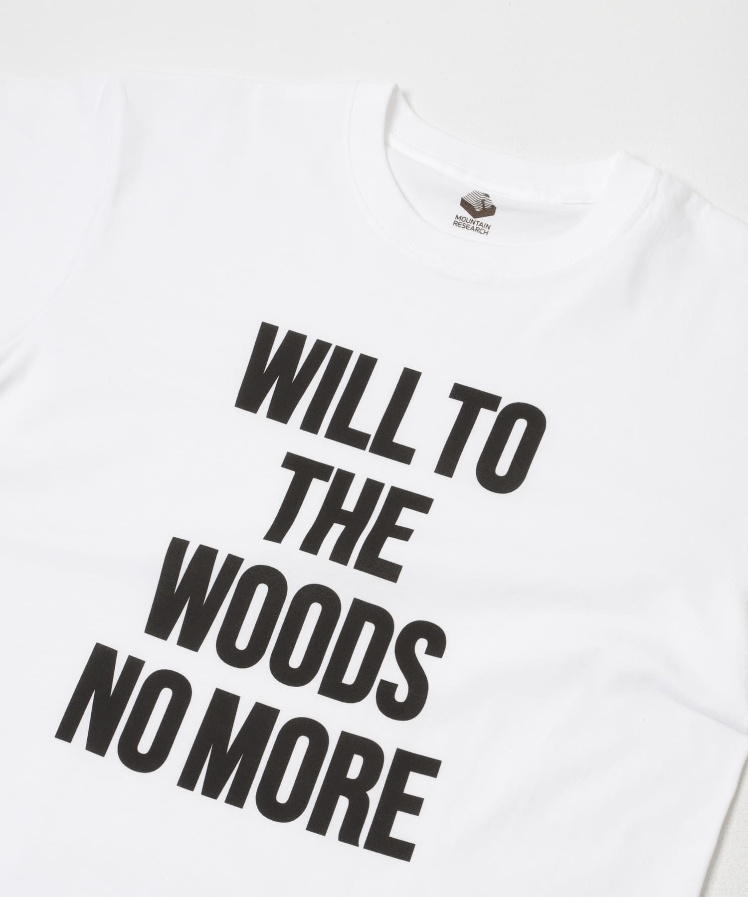 mountain research　W.T.T.W.N.M. T-SHIRTS White M