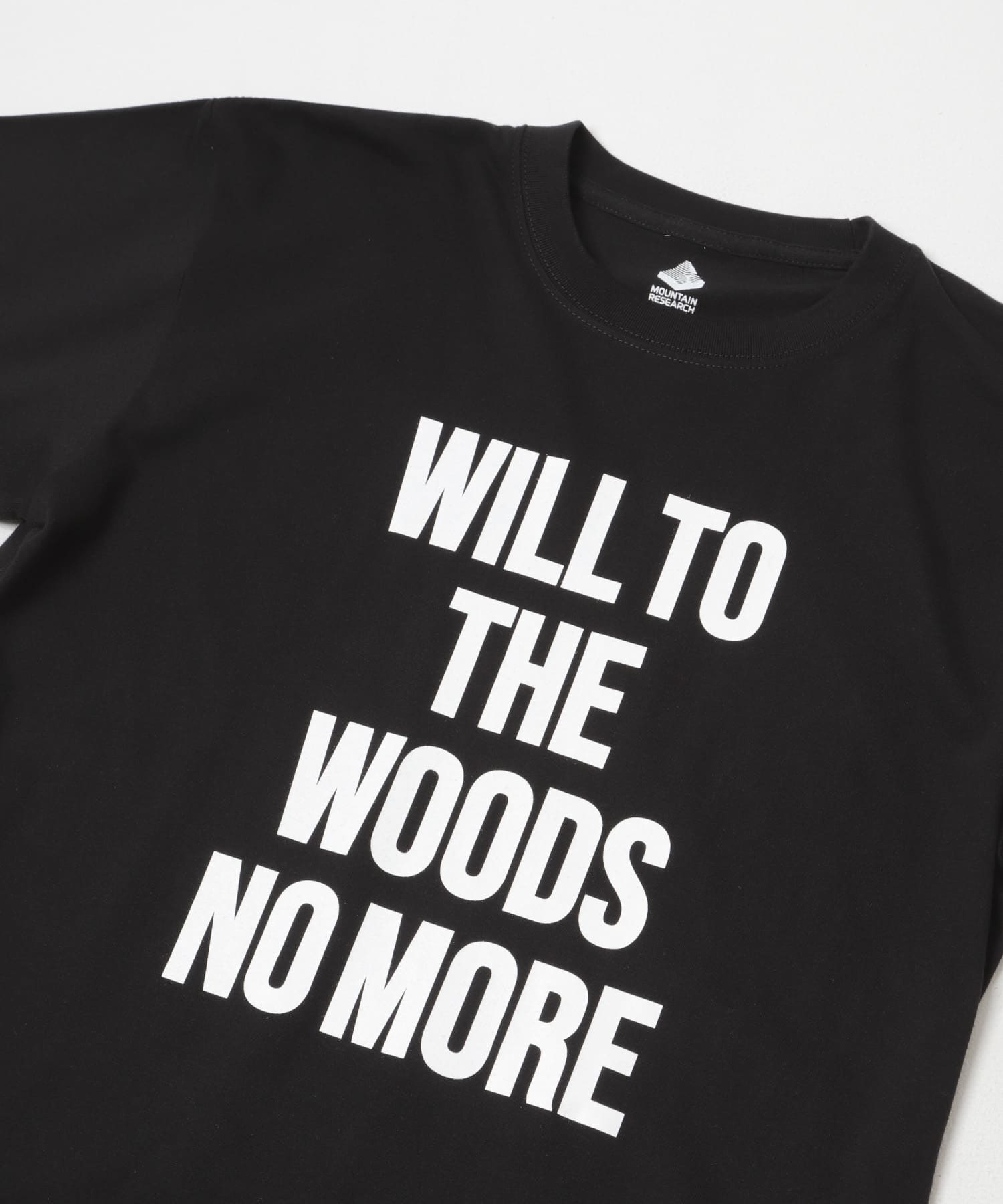 mountain research　W.T.T.W.N.M. T-SHIRTS Black M