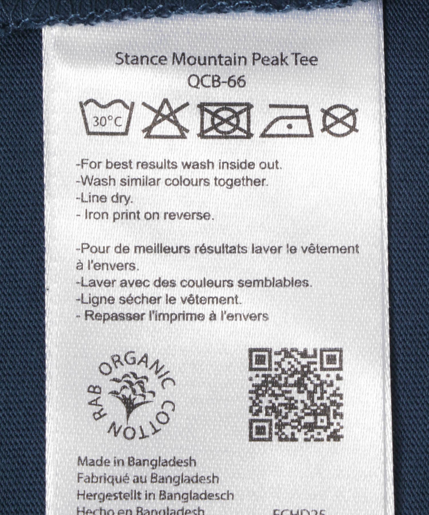 Rab　STANCE MOUNTAIN PEAK T-SHIRTS TMPT BLUE M