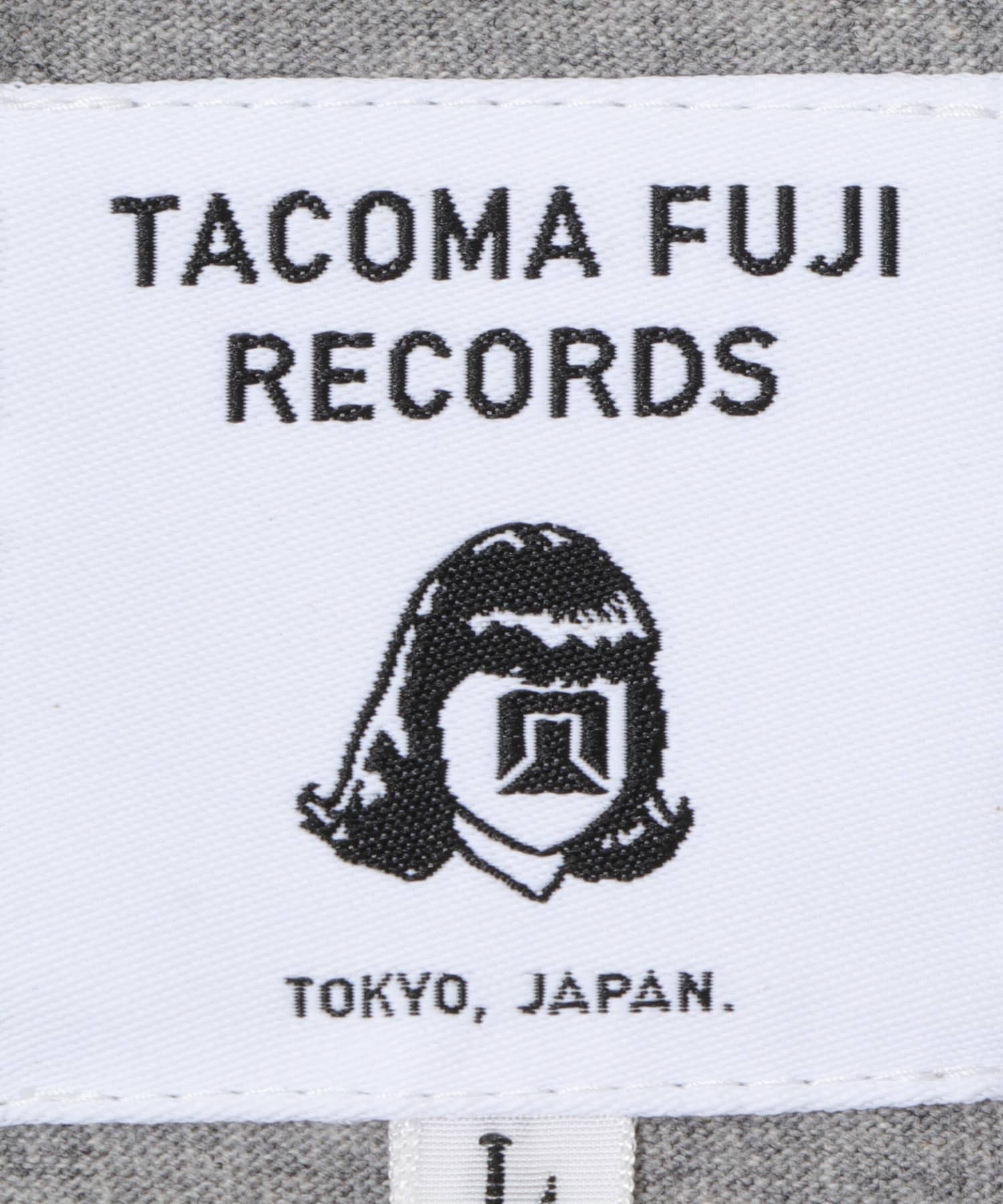 TACOMA FUJI RECORDS　ANTONIO GUITAR SCHOOL T-SHIRTS H. GRAY M