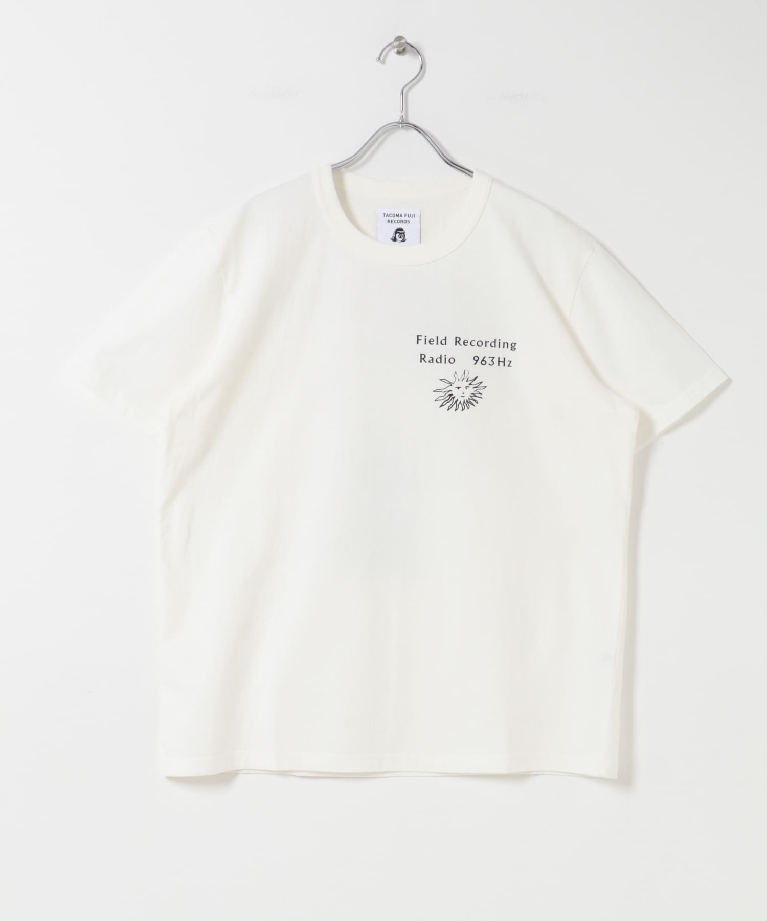 TACOMA FUJI RECORDS　FIELD RECORDING RADIO T-SHIRTS WHITE M