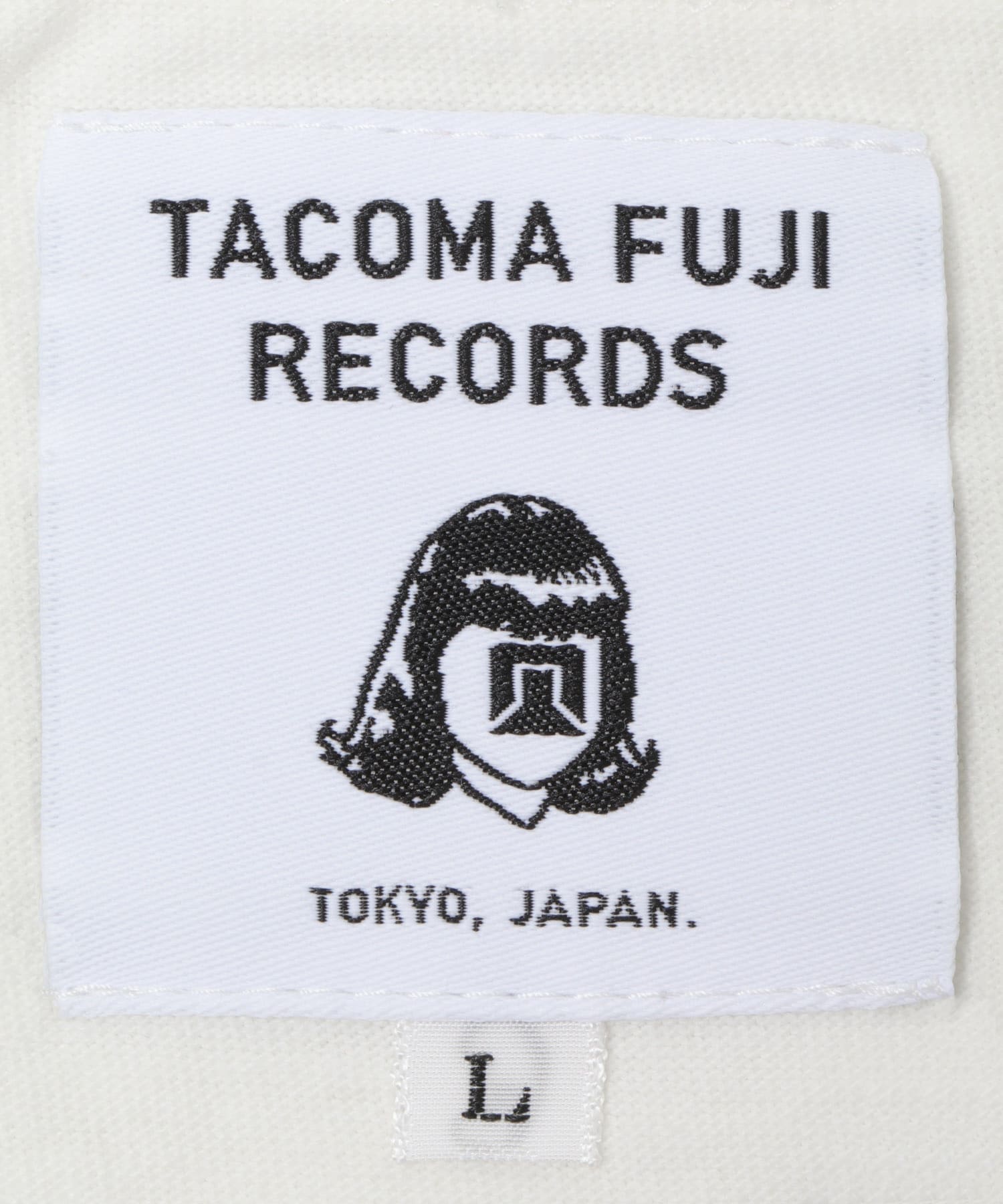 TACOMA FUJI RECORDS　No matter T-SHIRTS WHITE M