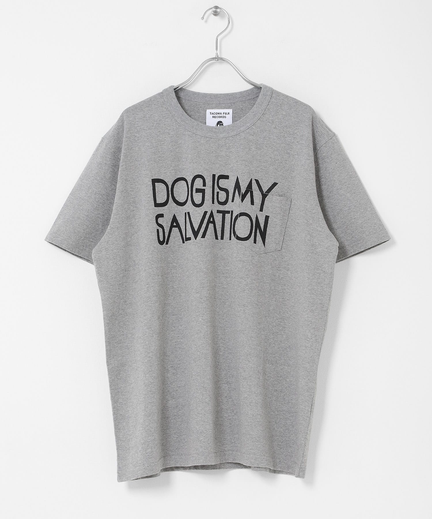 TACOMA FUJI RECORDS　DOG IS MY SALVATION Pocket T-SHIRTS