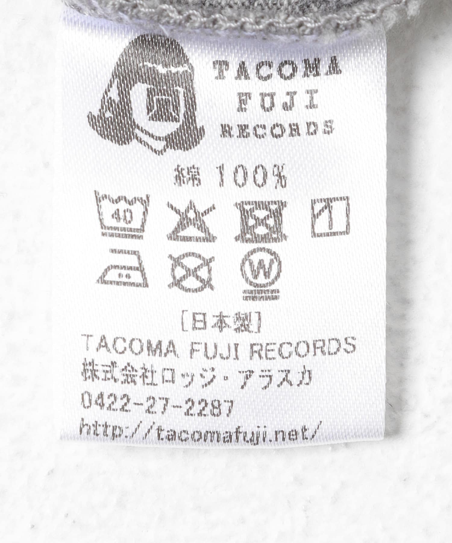 TACOMA FUJI RECORDS　DOG IS MY SALVATION Pocket T-SHIRTS H. GRAY M